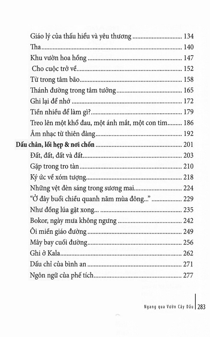 ngang qua vườn cây dầu