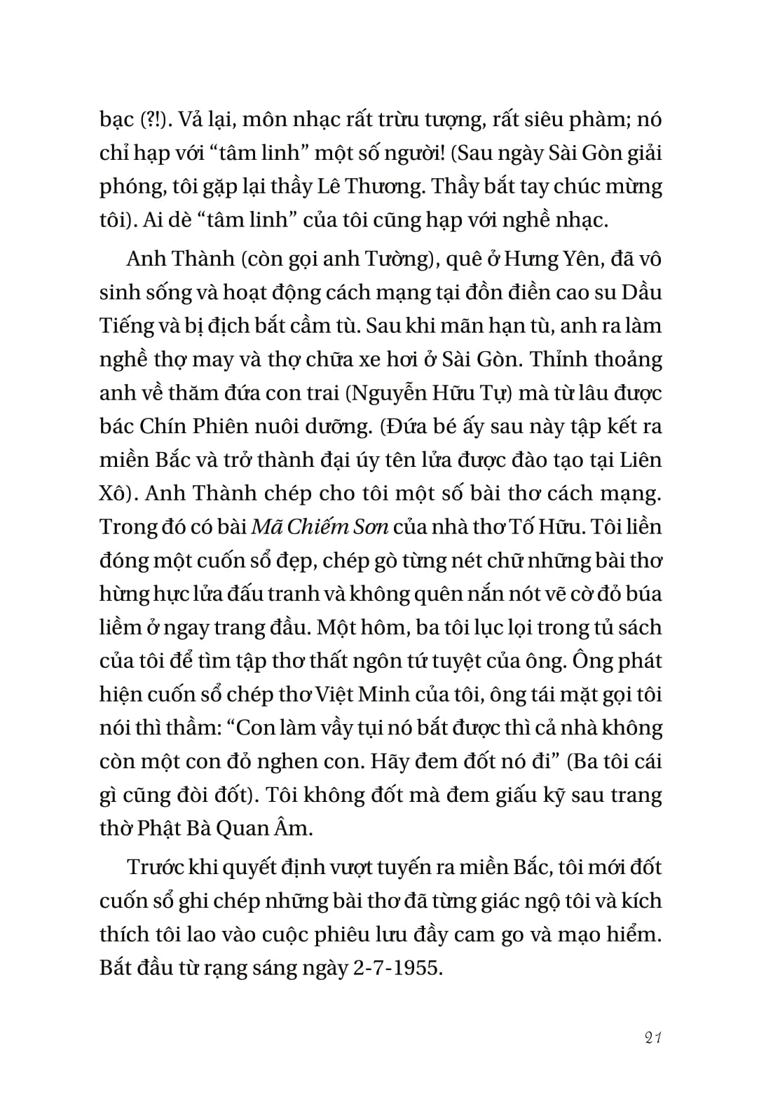 ngày ấy đã qua rồi (tái bản 2025)