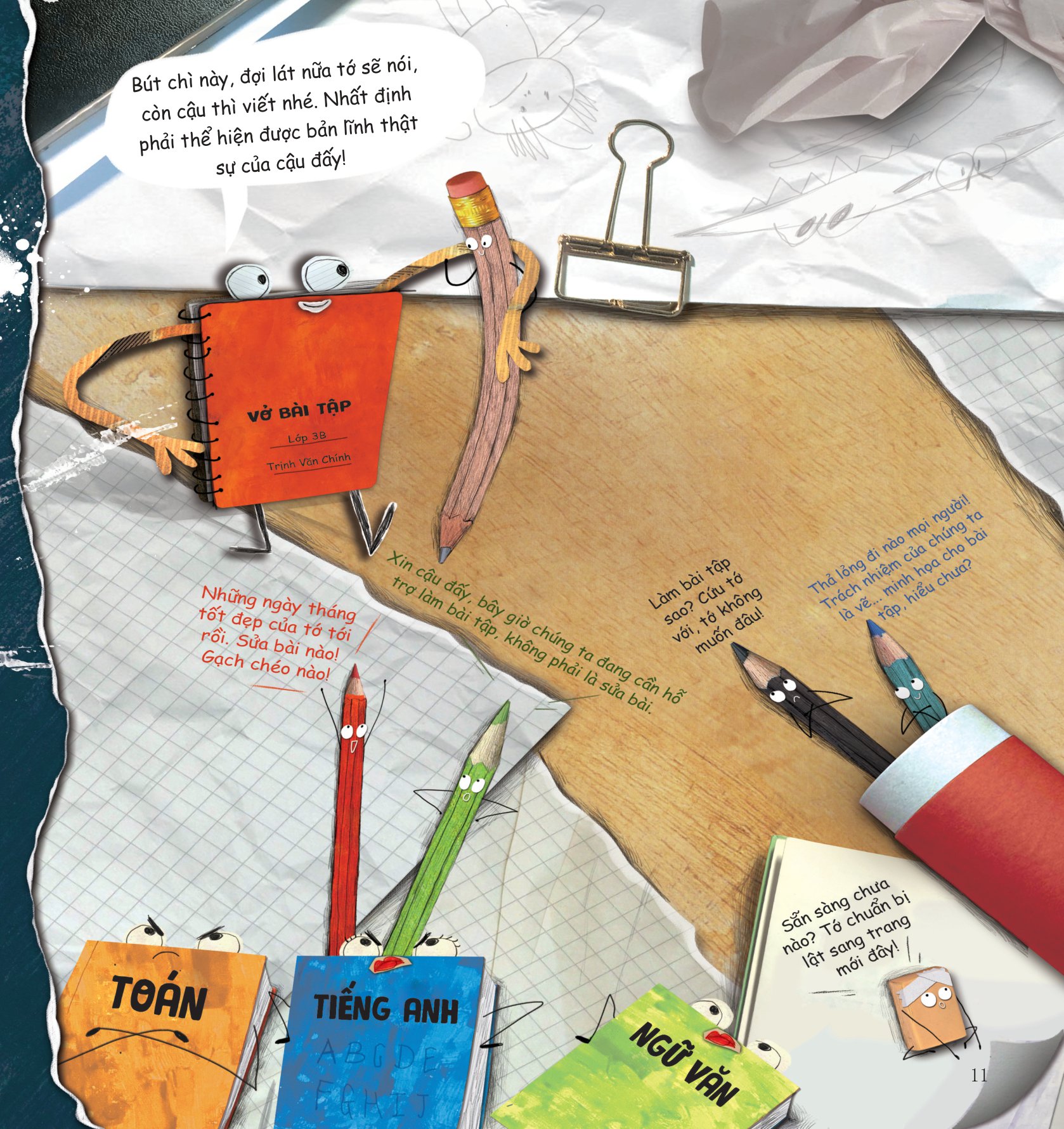 ngày cuốn vở bài tập nổi cơn thịnh nộ