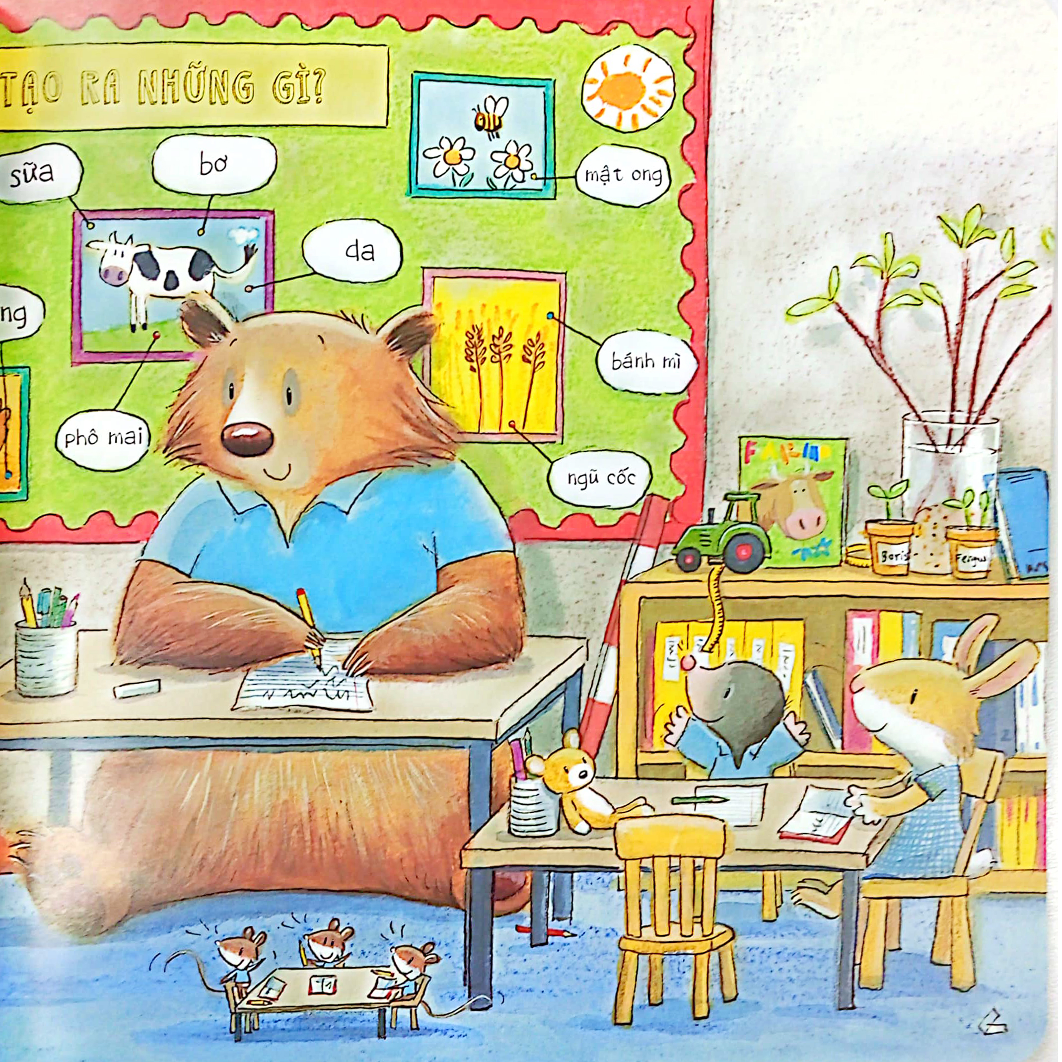 ngày đầu đến trường - boris bị thủy đậu