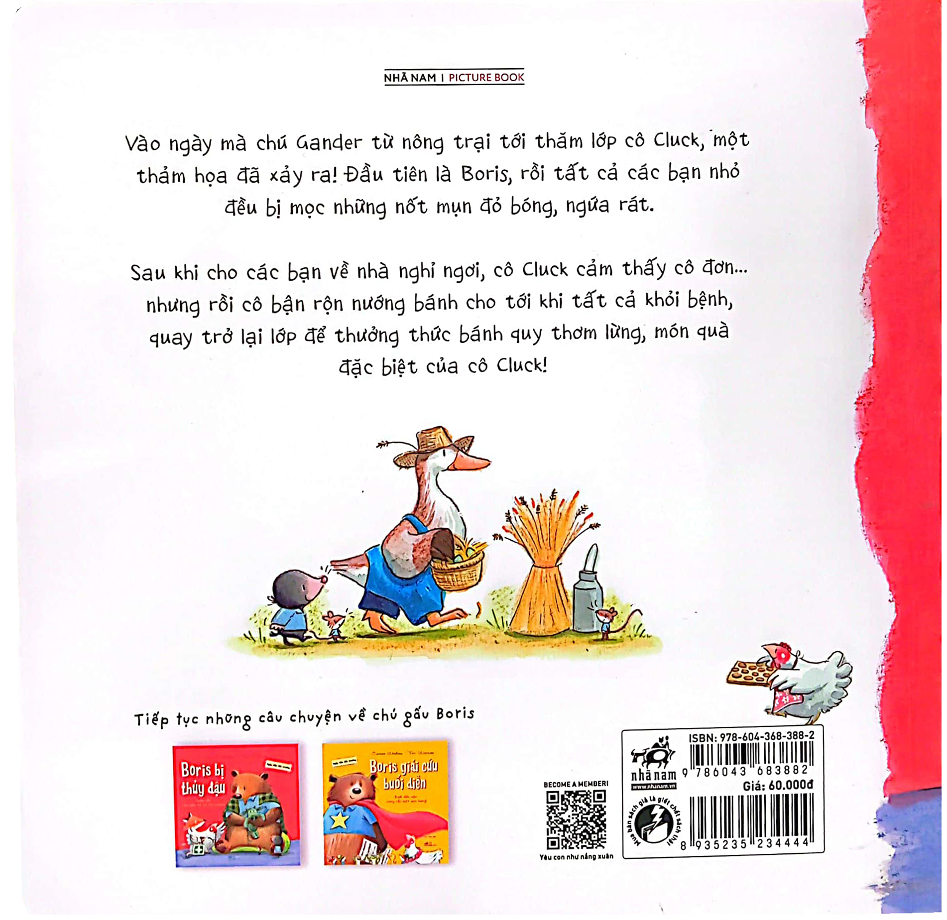 ngày đầu đến trường - boris bị thủy đậu