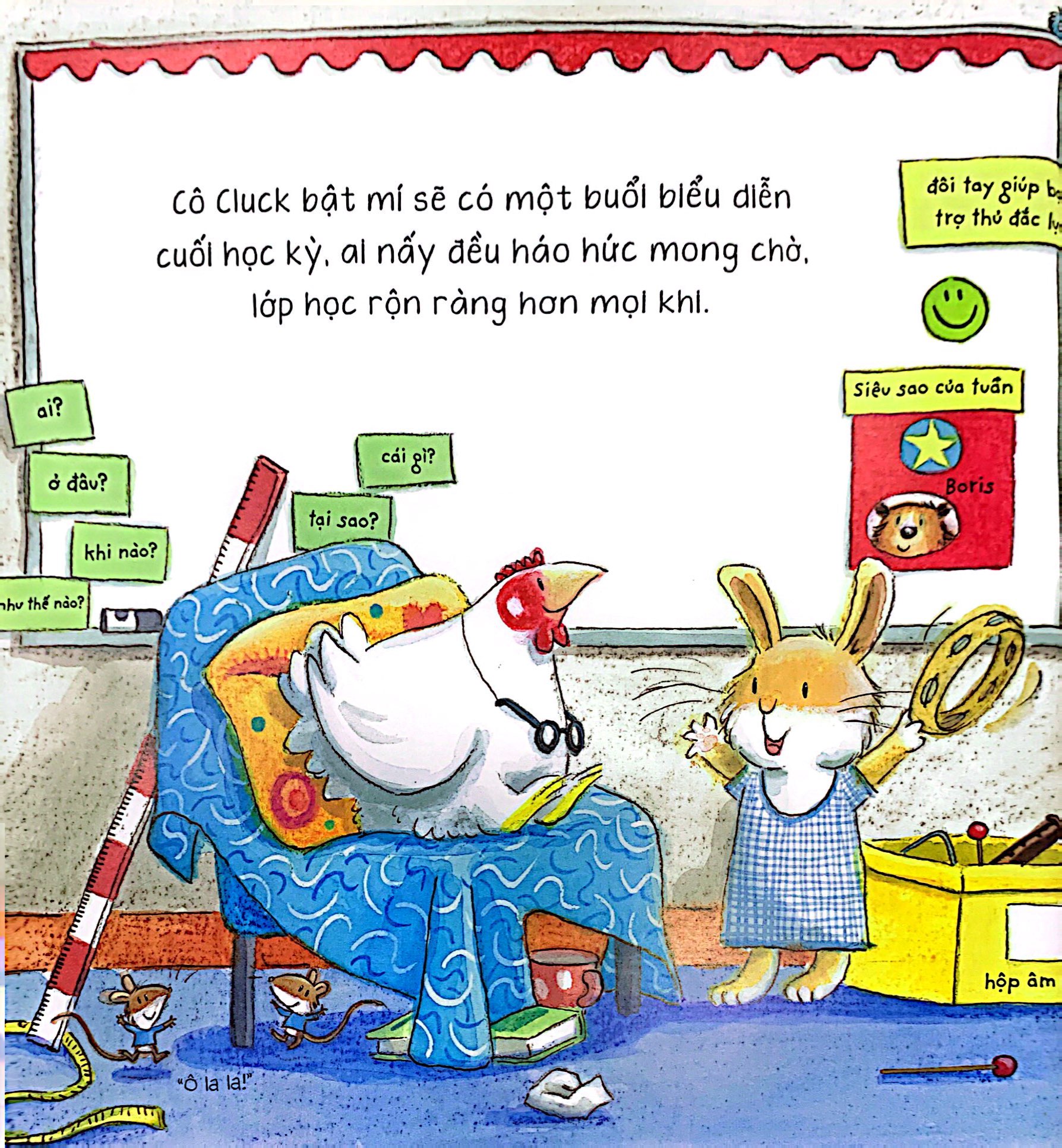 ngày đầu đến trường - boris giải cứu buổi diễn