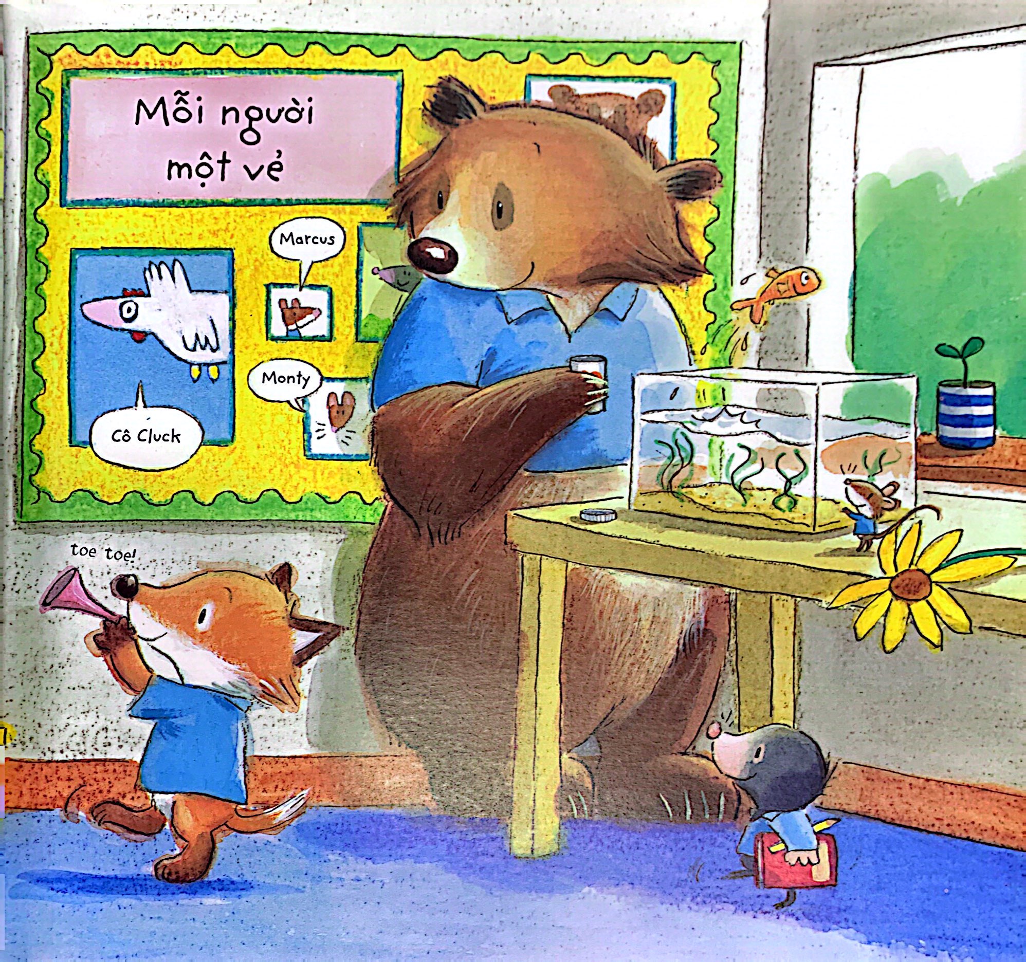 ngày đầu đến trường - boris giải cứu buổi diễn