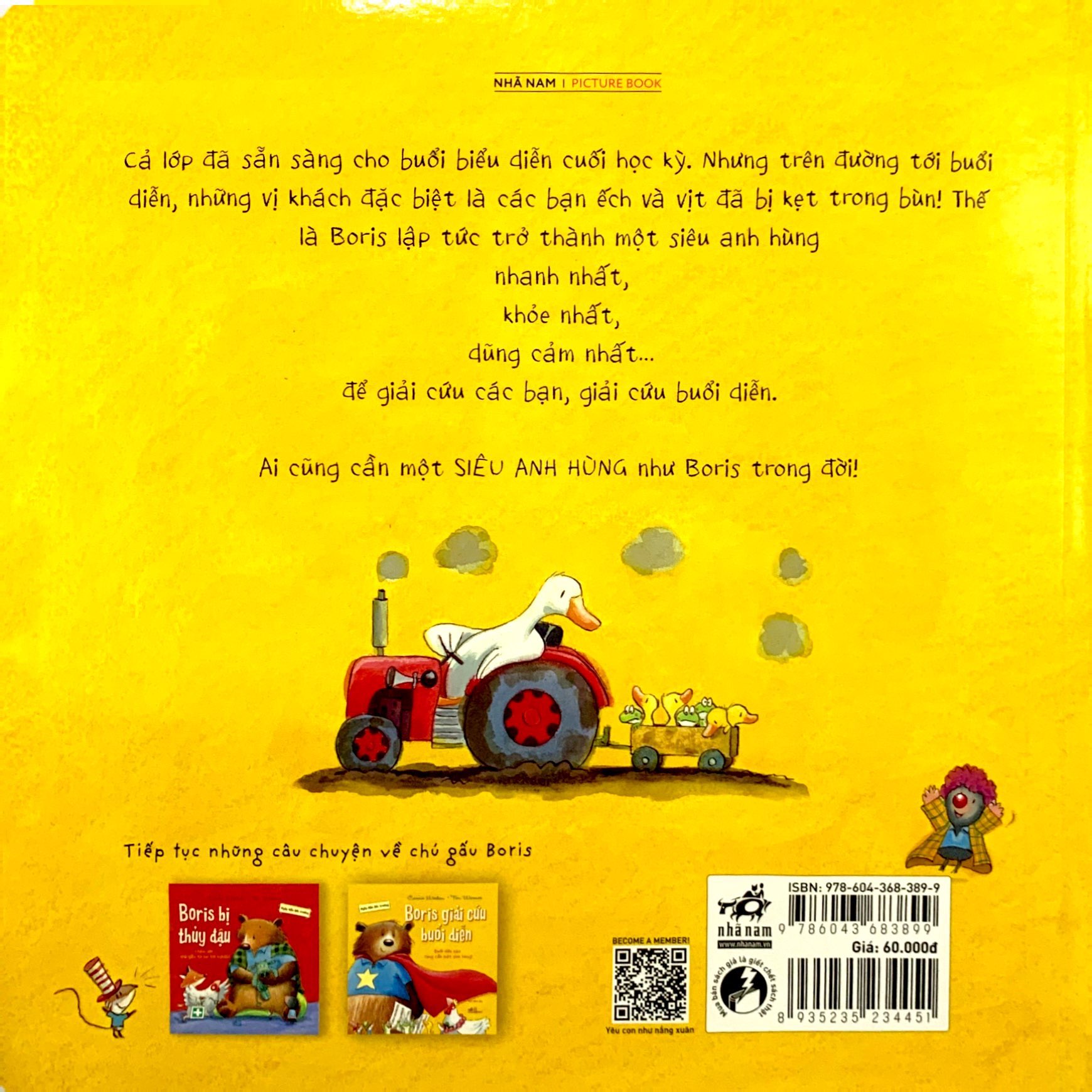 ngày đầu đến trường - boris giải cứu buổi diễn