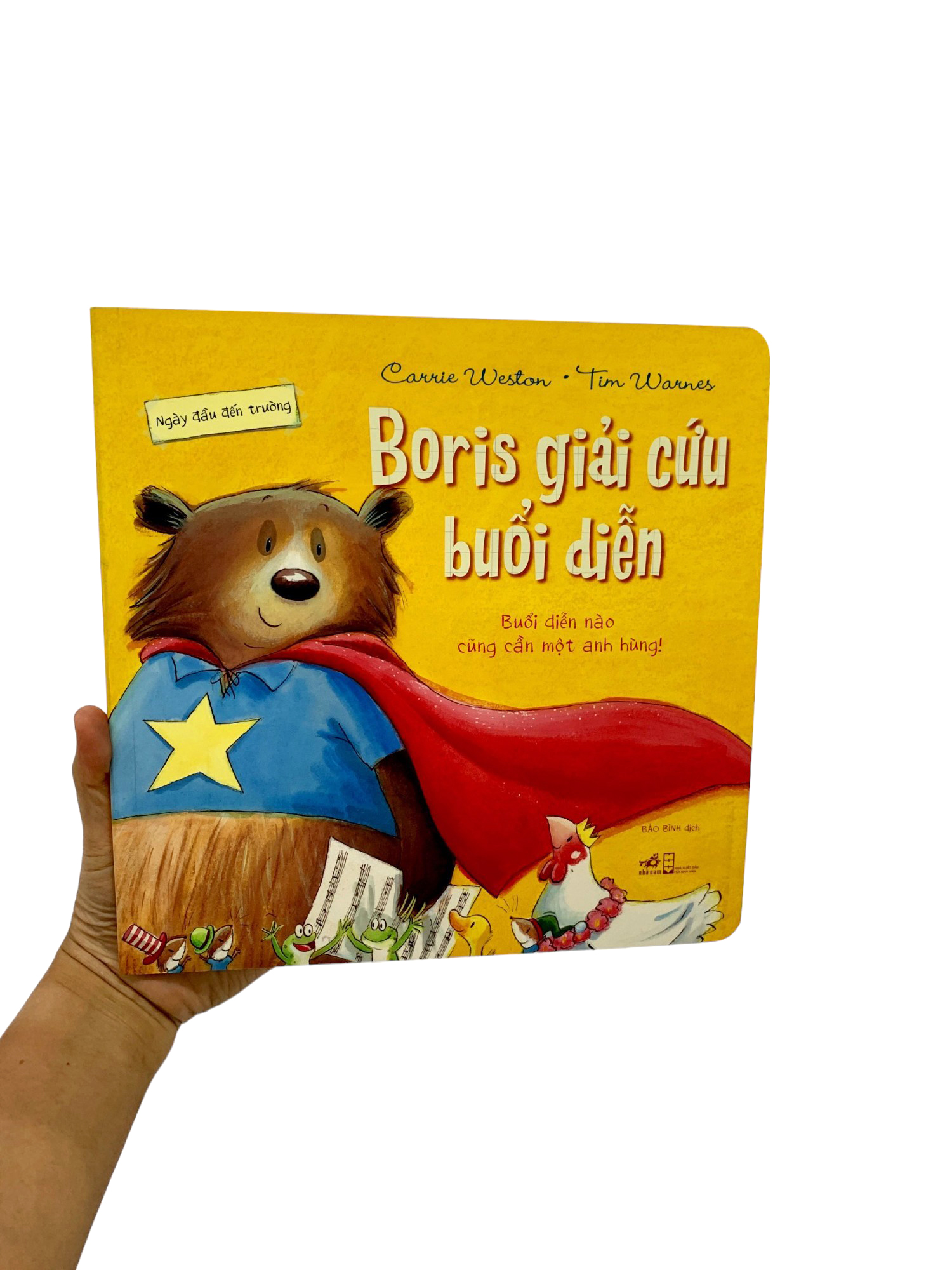 ngày đầu đến trường - boris giải cứu buổi diễn