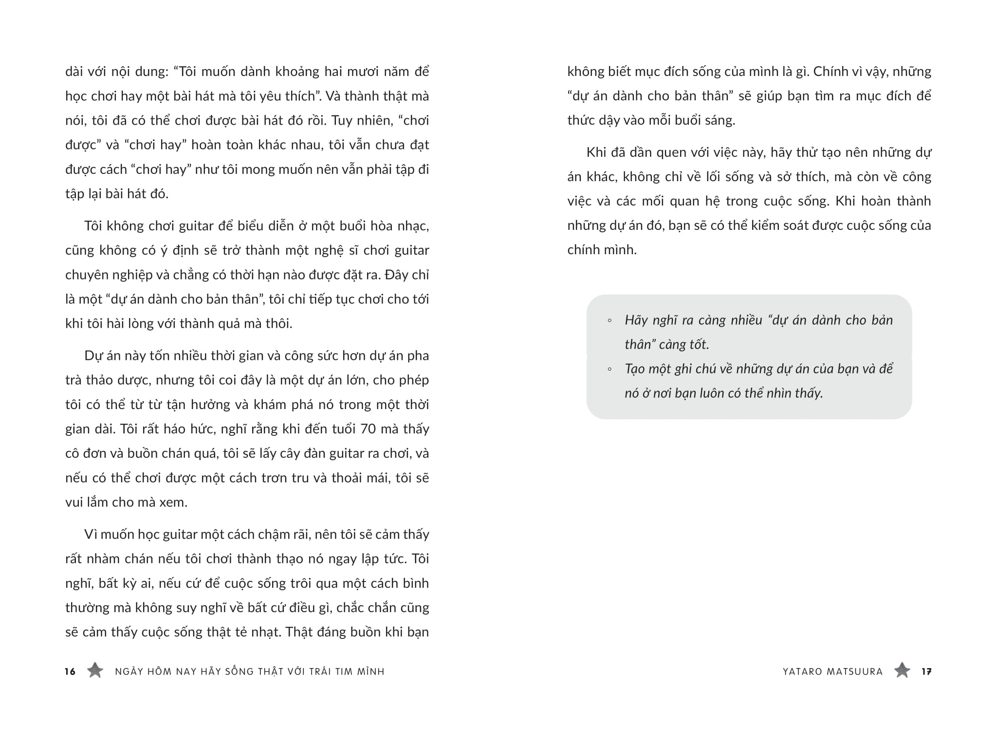ngày hôm nay hãy sống thật với trái tim mình - 55 chỉ dẫn vượt qua chán nản trong cuộc sống thường ngày