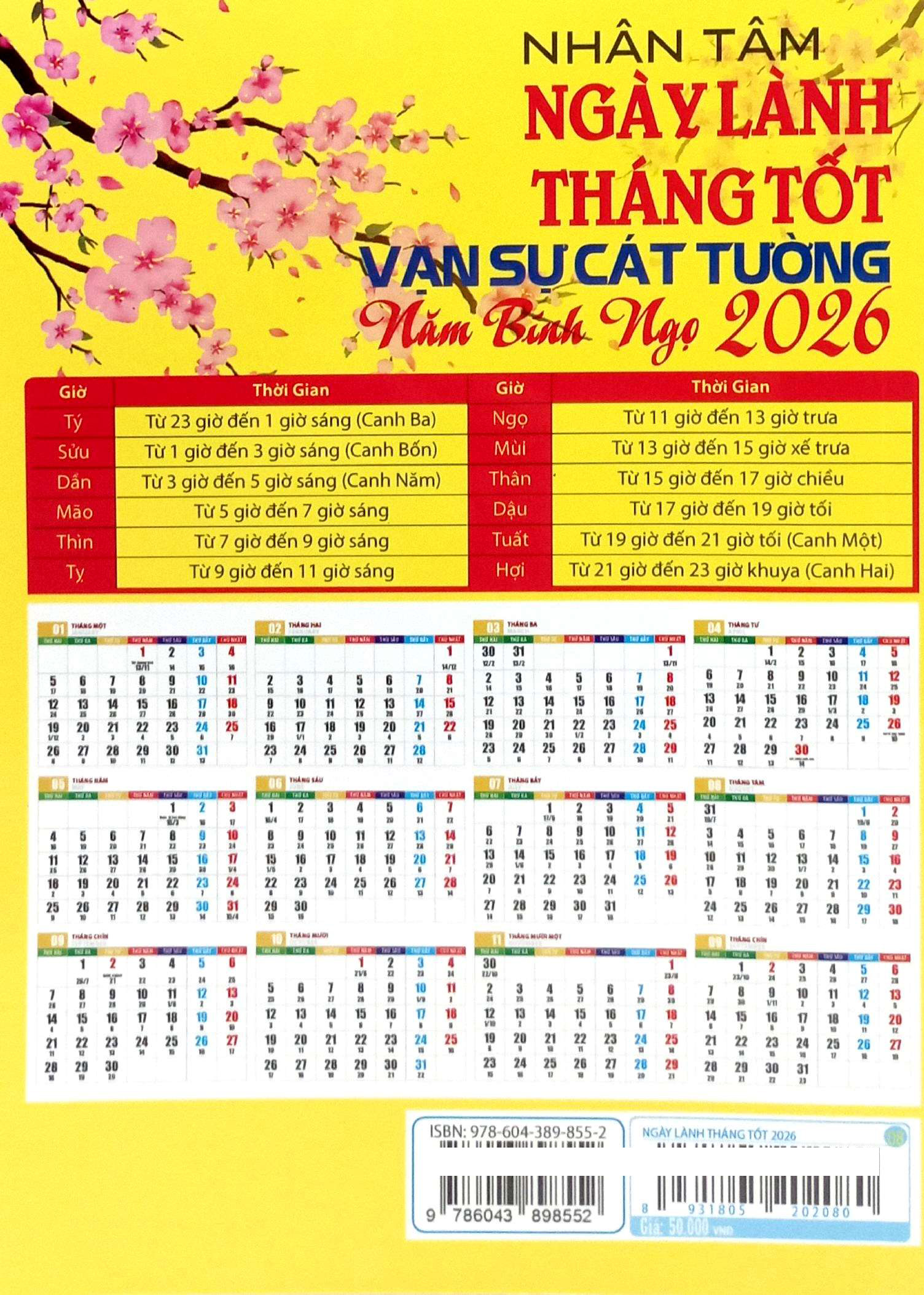 Ngay Lanh Thang Tot - Van Su Cat Tuong - Nam Binh Ngo 2026