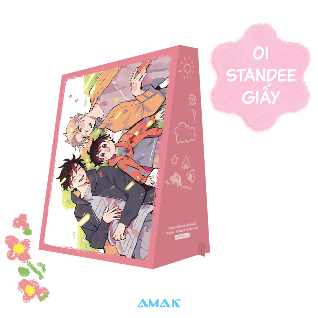 ngày nào đó, chúng ta sẽ thành người một nhà - tặng kèm bookmark hai mặt + standee giấy