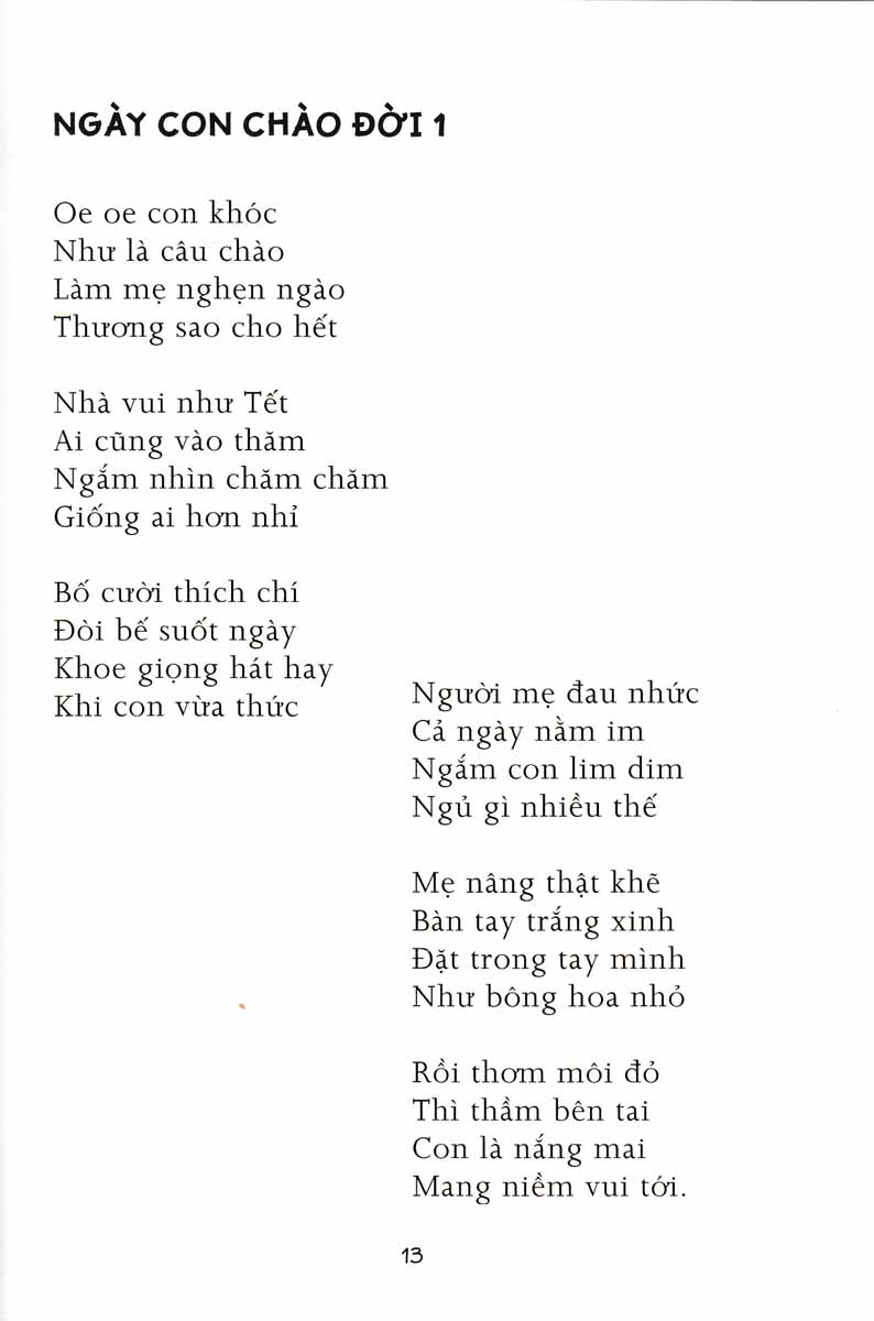 ngày xưa của con