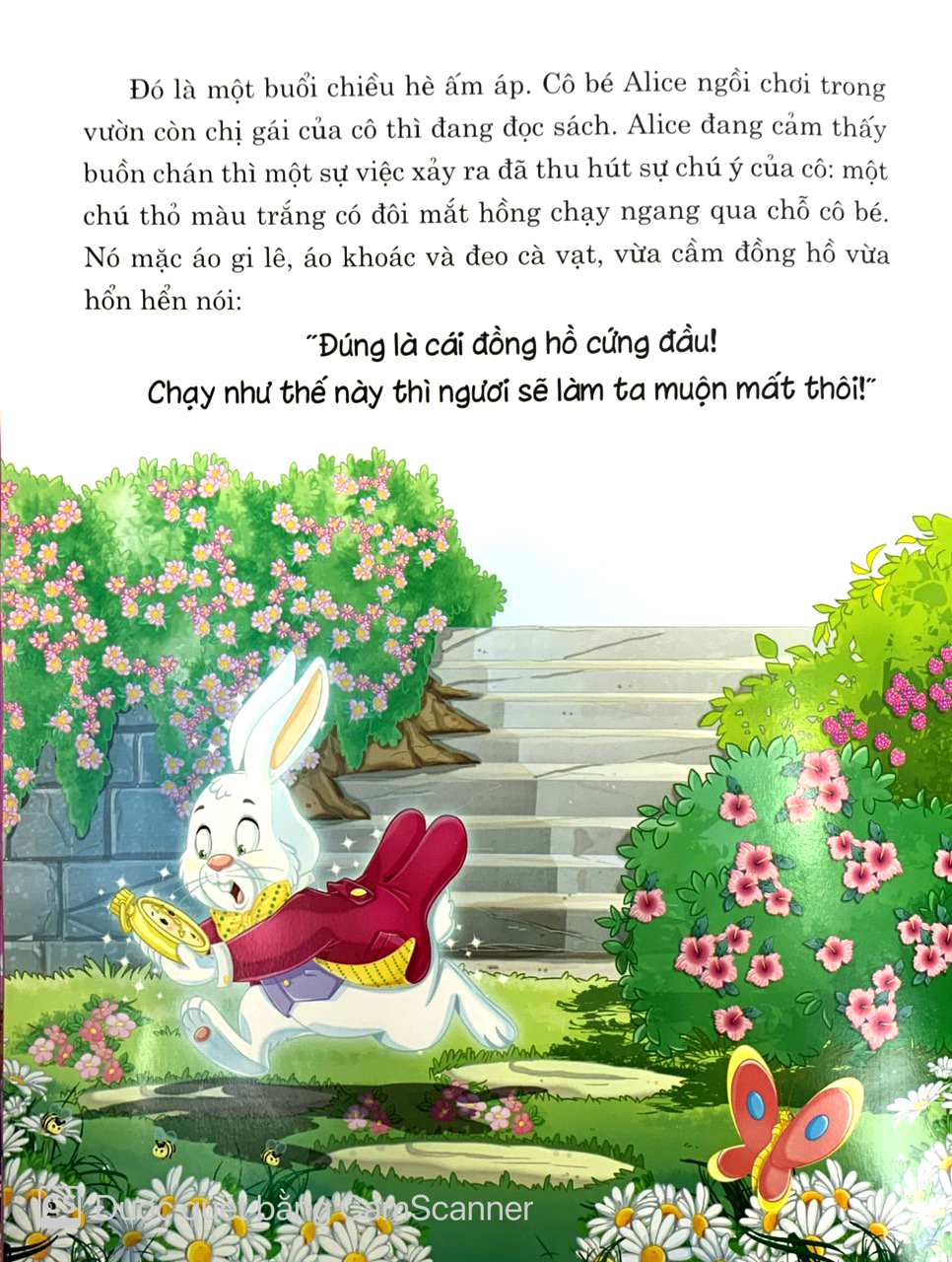 ngày xửa ngày xưa - alice lạc vào xứ sở thần tiên - bìa cứng (tái bản 2024)