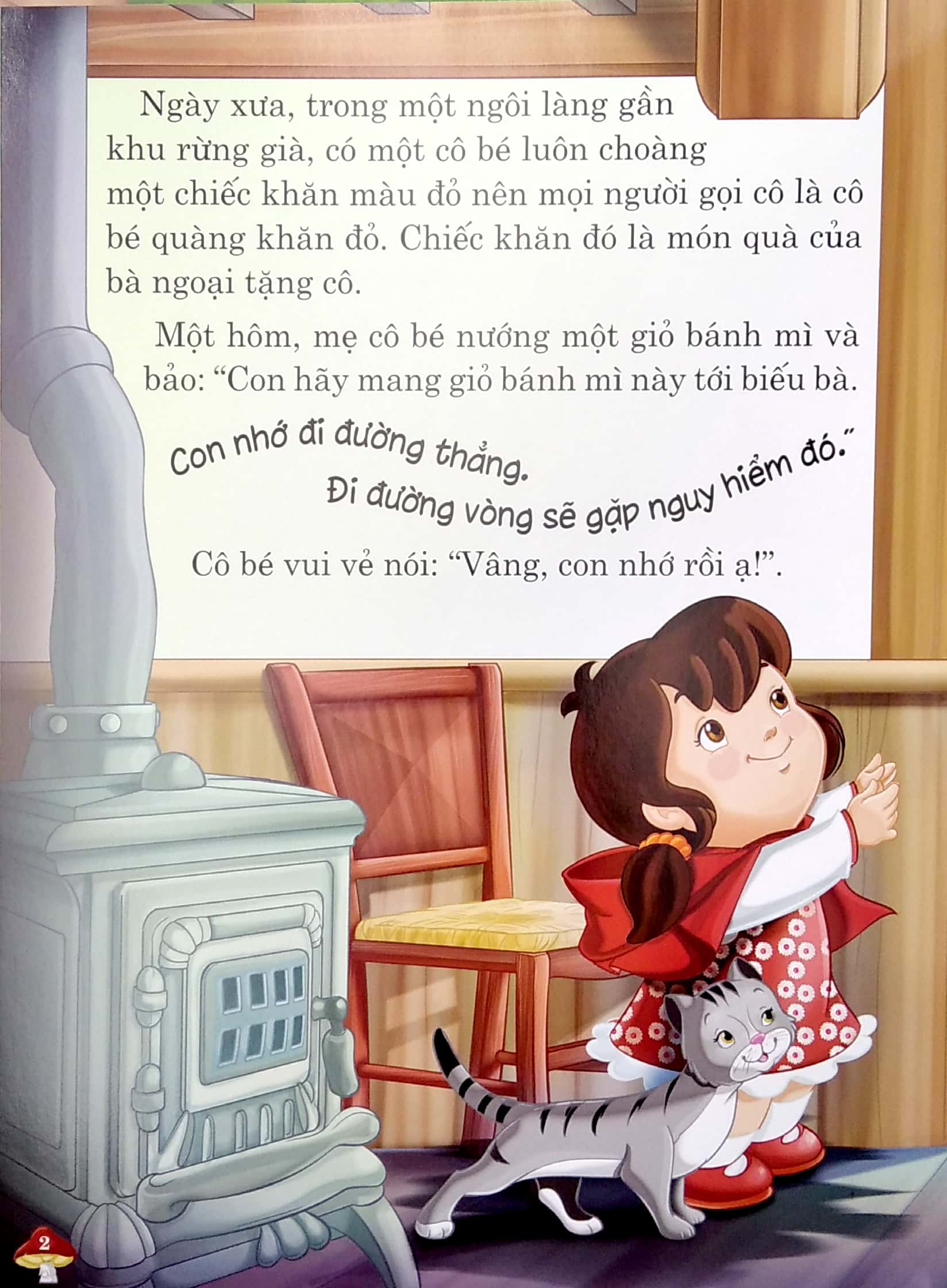 ngày xửa ngày xưa - cô bé quàng khăn đỏ