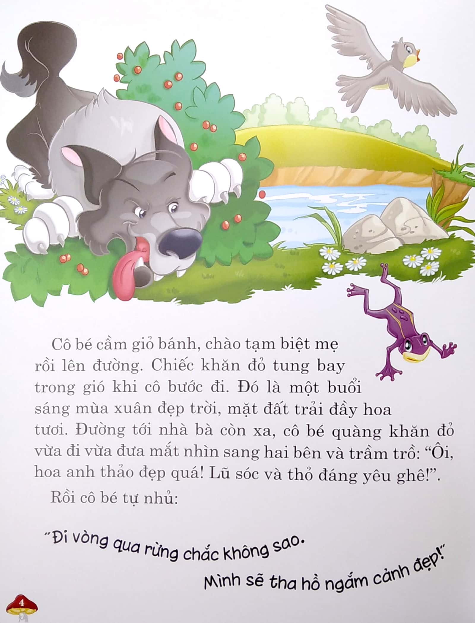 ngày xửa ngày xưa - cô bé quàng khăn đỏ