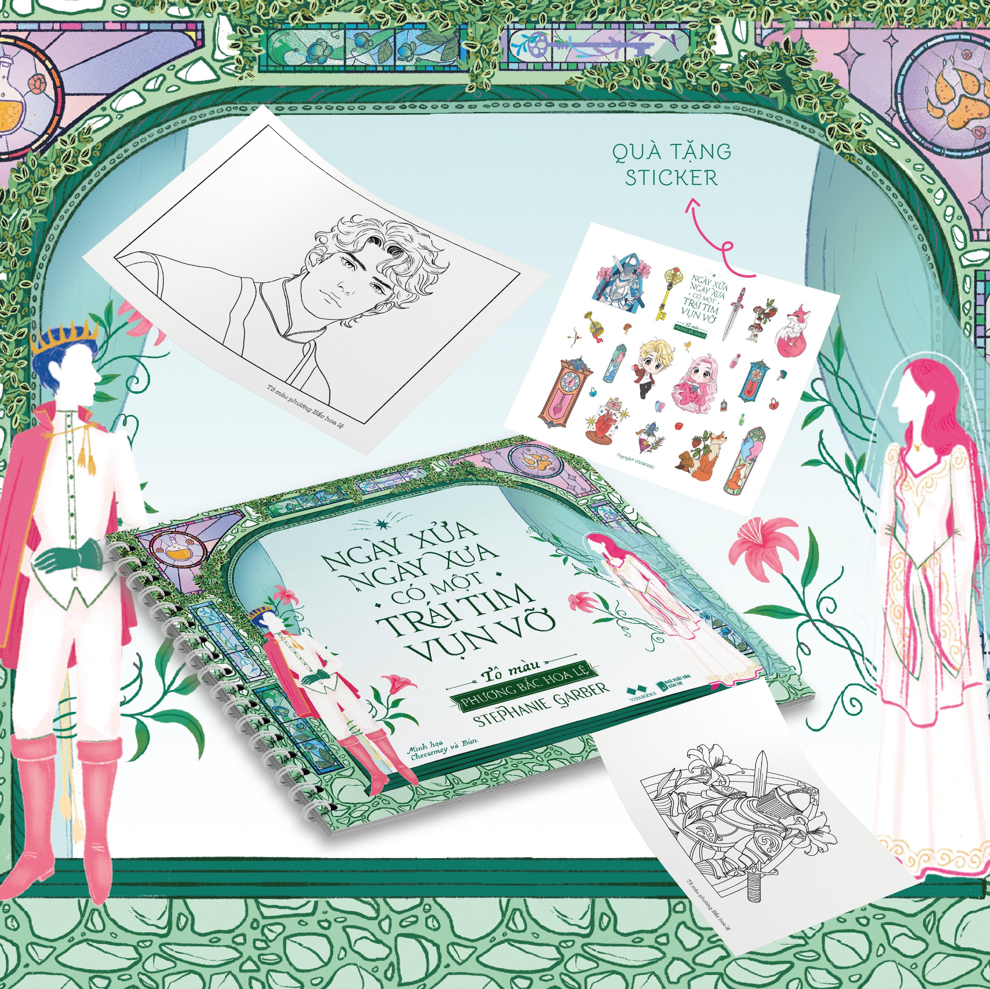 Ngày Xửa Ngày Xưa Có Một Trái Tim Vụn Vỡ - Tô Màu - Phương Bắc Hoa Lệ