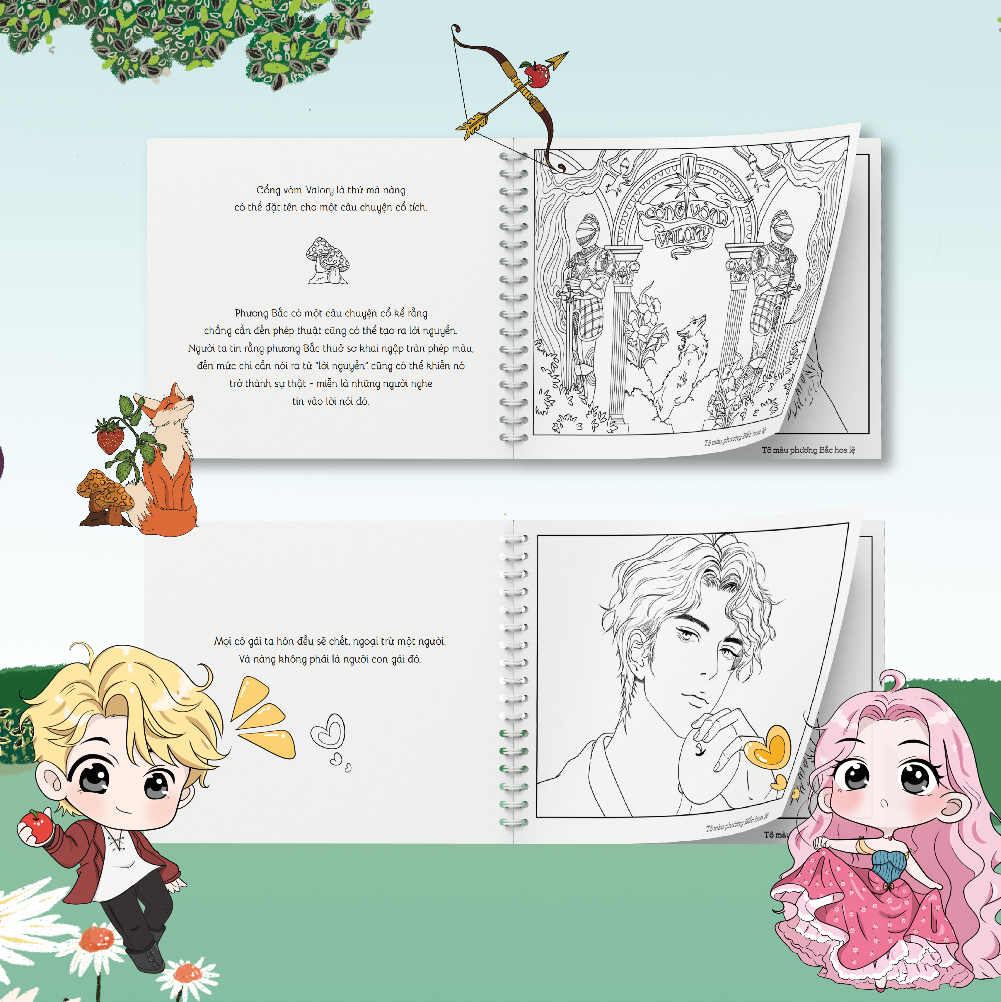 Ngày Xửa Ngày Xưa Có Một Trái Tim Vụn Vỡ - Tô Màu - Phương Bắc Hoa Lệ