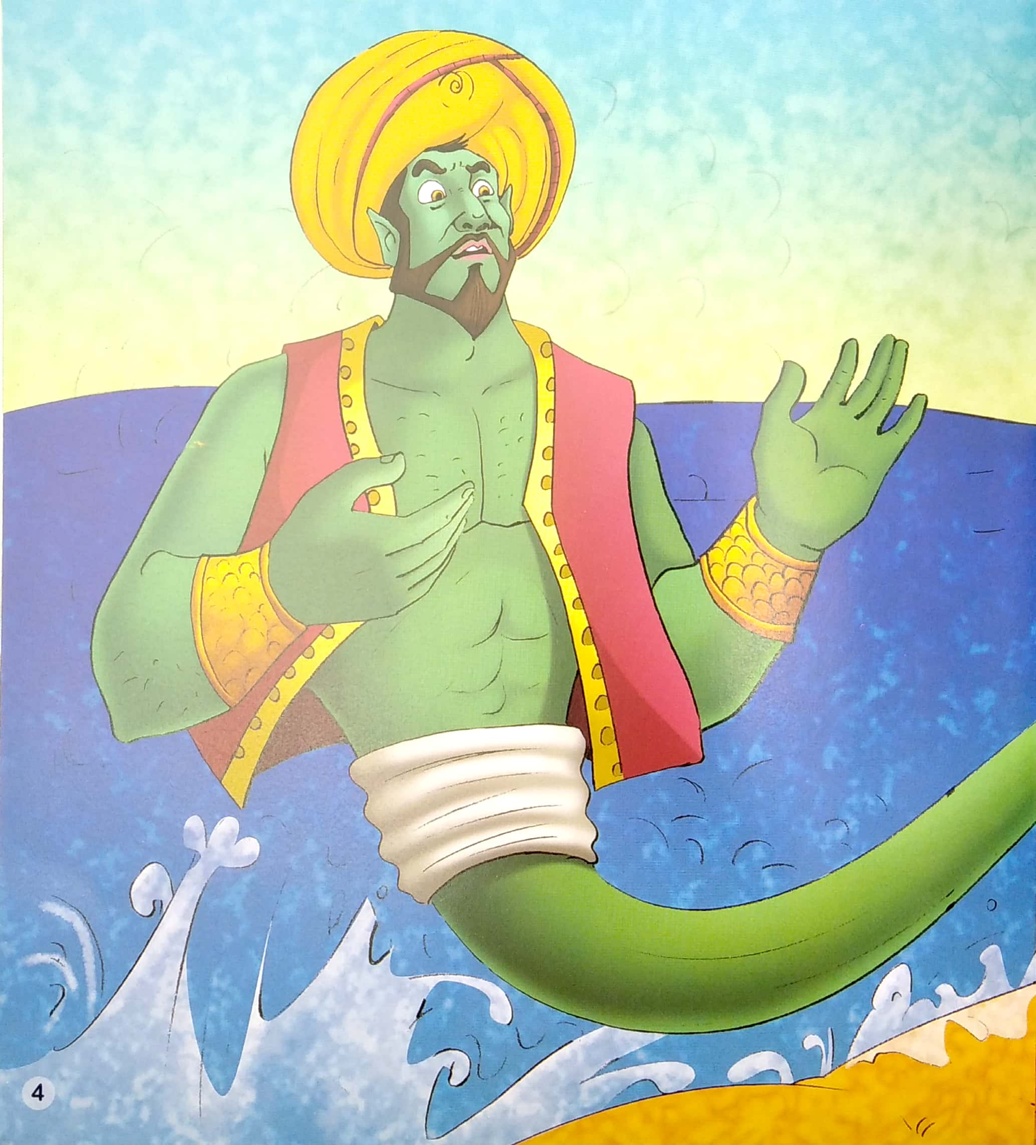 ngày xửa ngày xưa - người đánh cá và gã hung thần