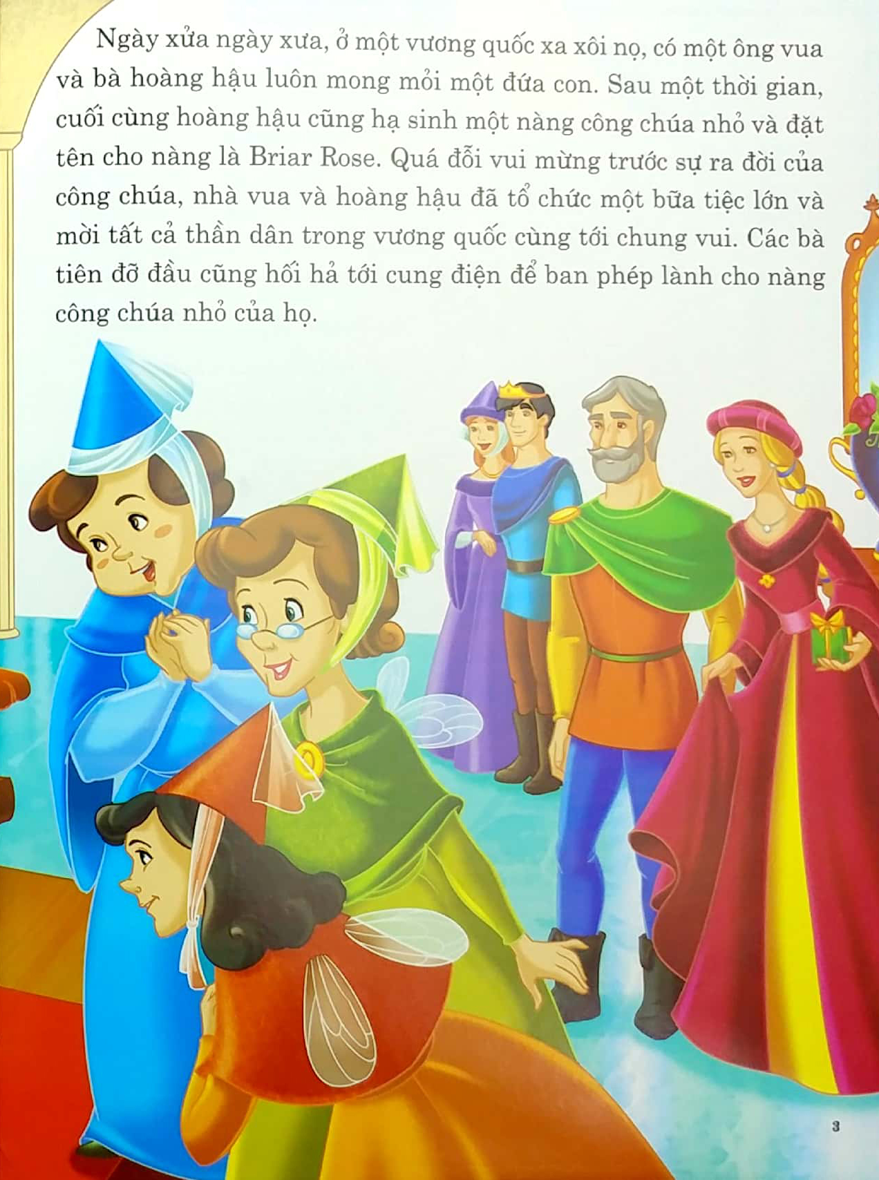 ngày xửa ngày xưa - người đẹp ngủ trong rừng - bìa cứng (tái bản 2024)