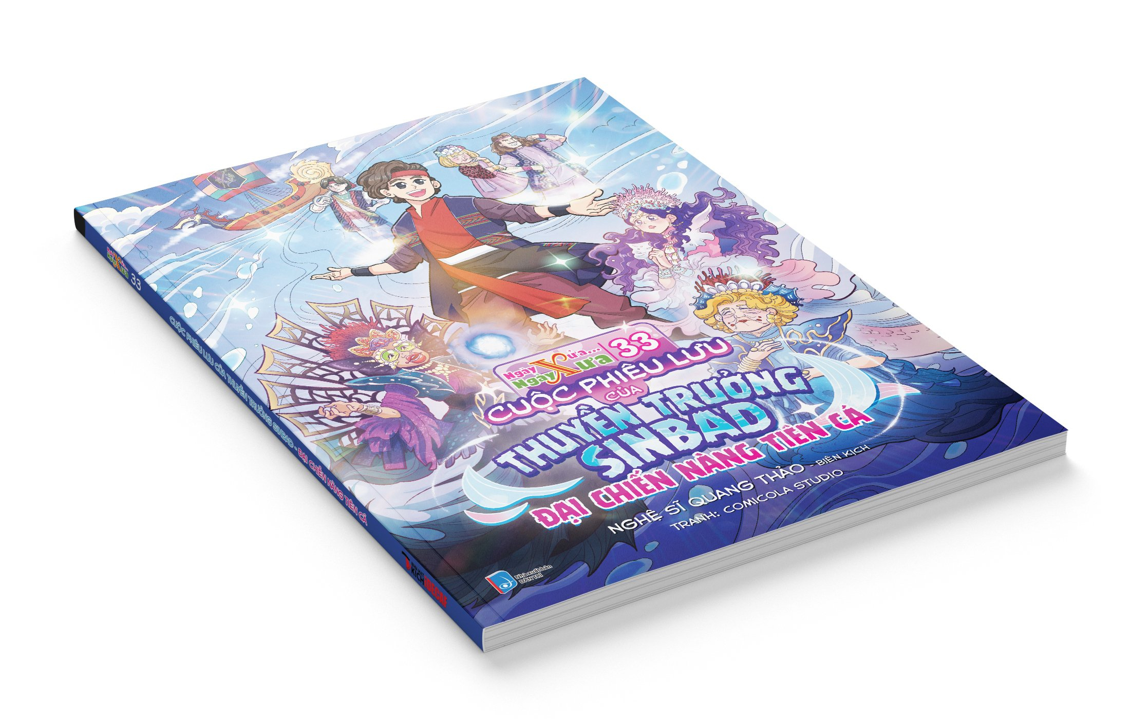 ngày xửa ngày xưa - tập 33 - cuộc phiêu lưu của thuyền trưởng sinbad - đại chiến nàng tiên cá