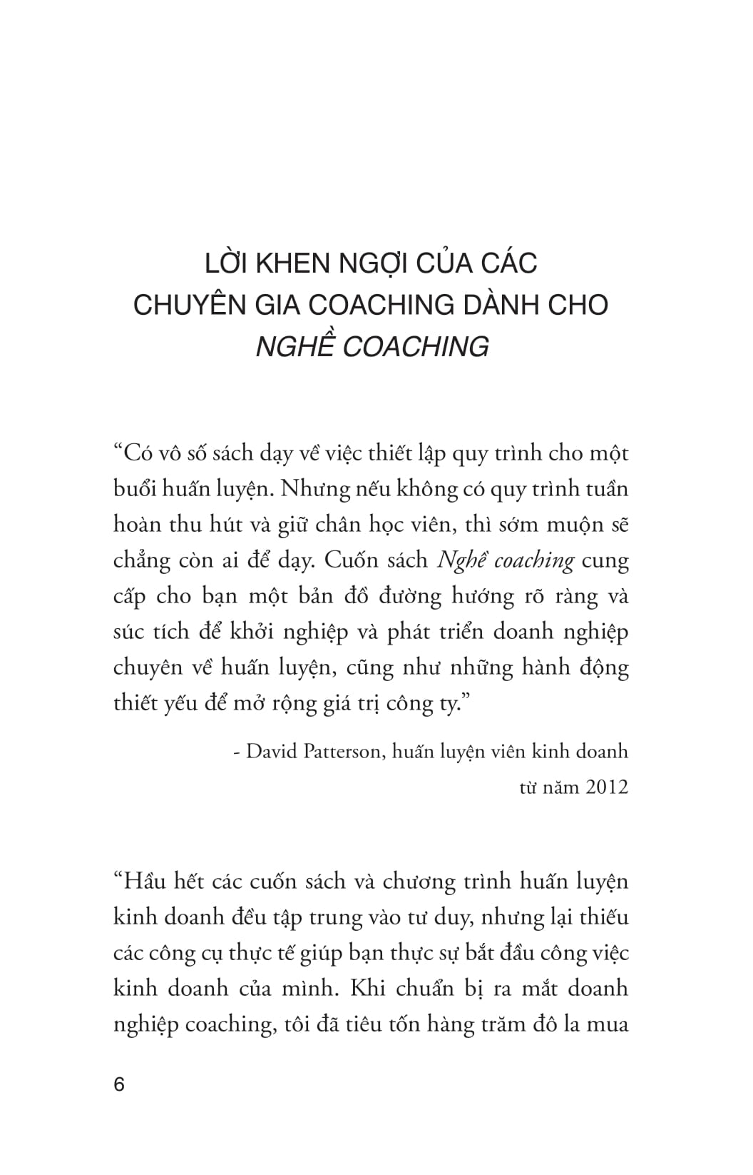 Nghe Coaching