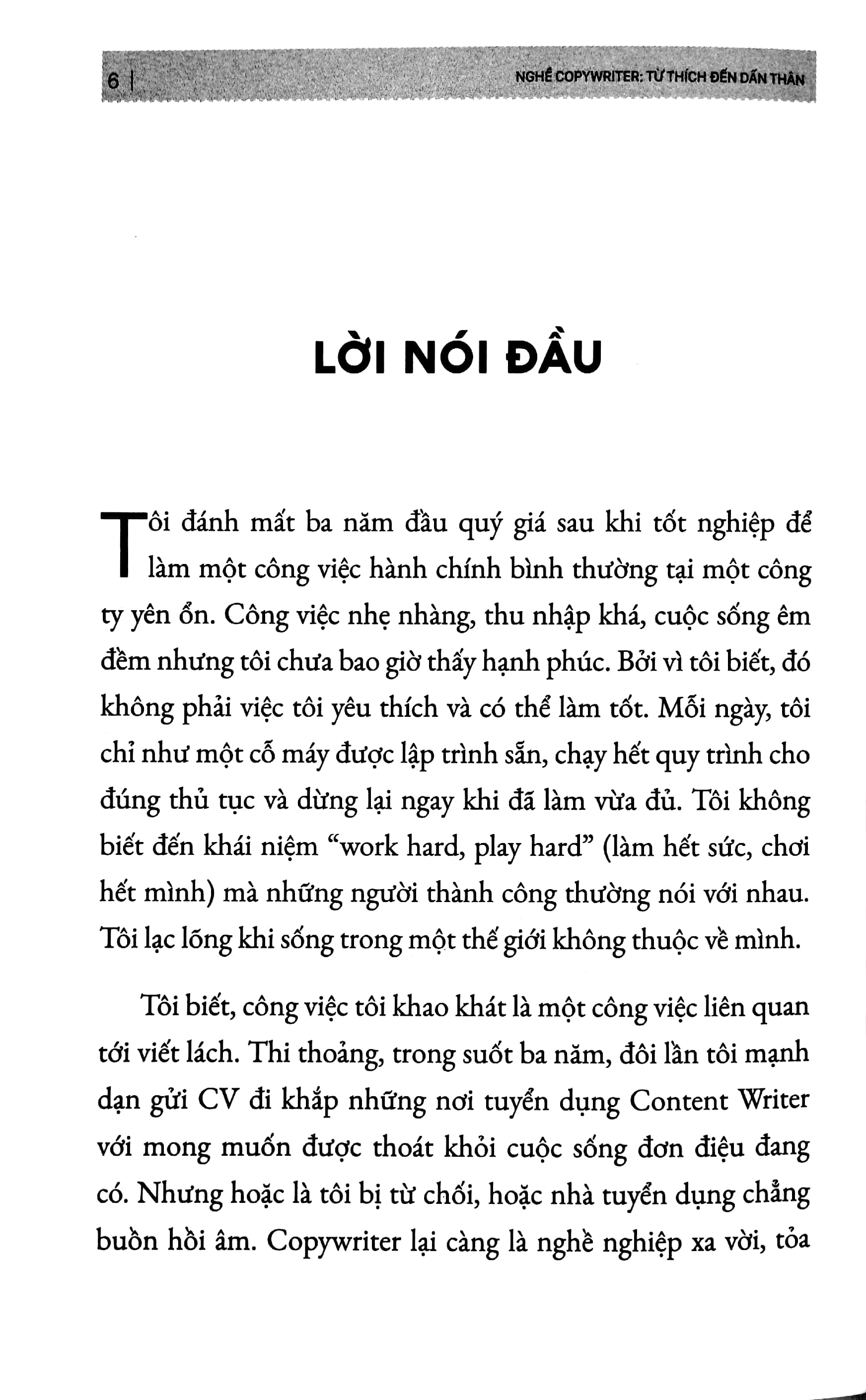 nghề copywriter - từ thích đến dấn thân - 4 nấc thang trên hành trình trở thành copywriter chuyên nghiệp