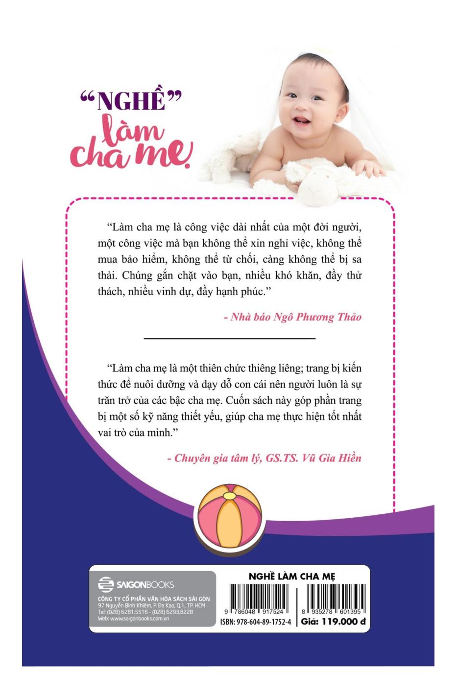 "nghề" làm cha mẹ (tái bản 2018)