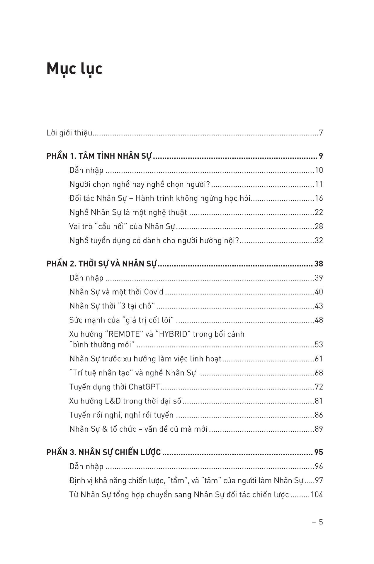 nghề nhân sự việt - góc nhìn từ bên trong: hành trình phát triển cùng con người và tổ chức