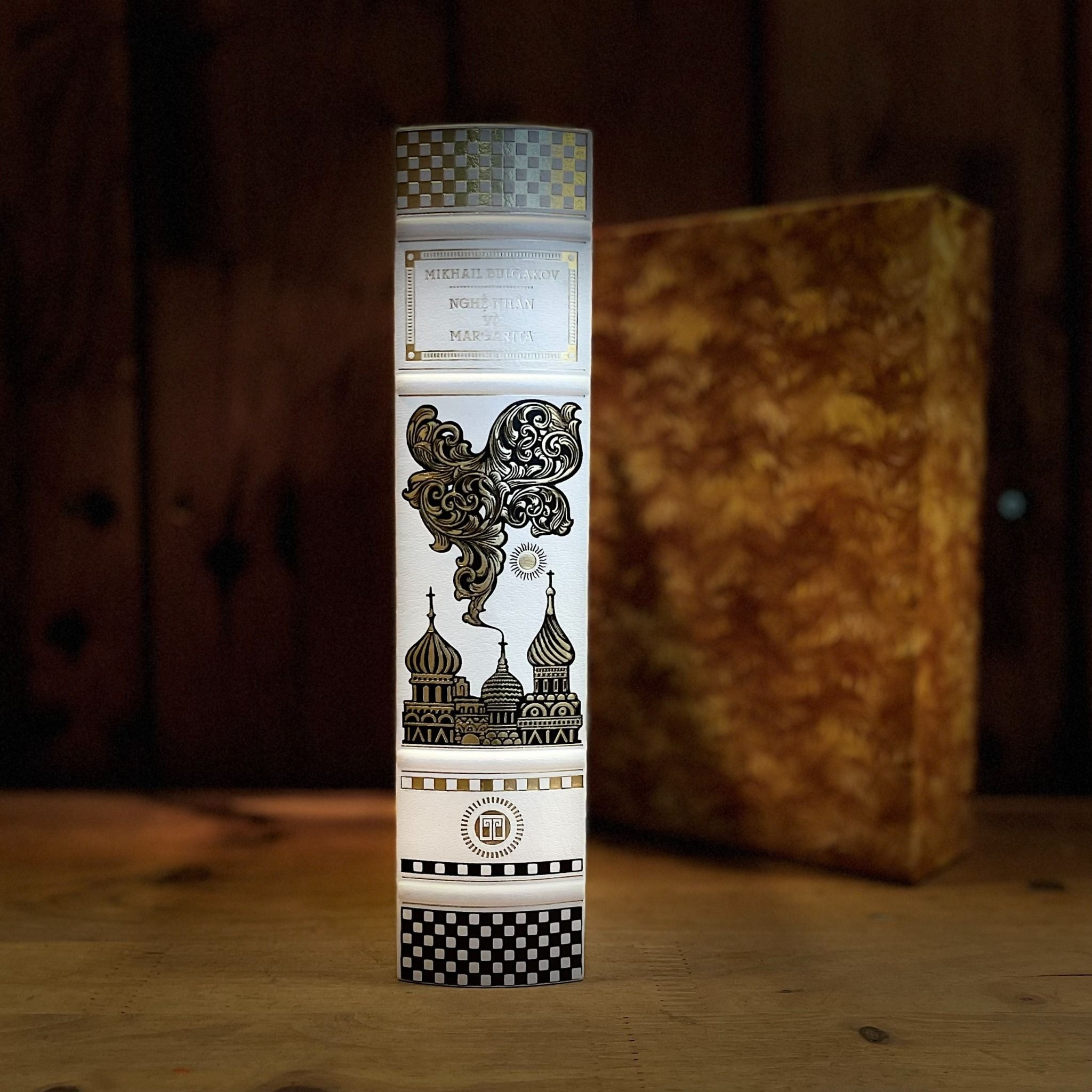 nghệ nhân và margarita - ấn bản giới hạn - dương bản - bìa da