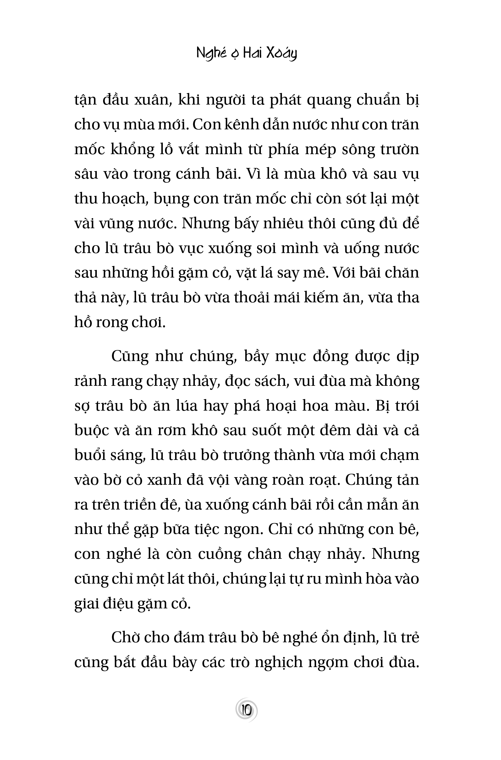 nghé ọ hai xoáy