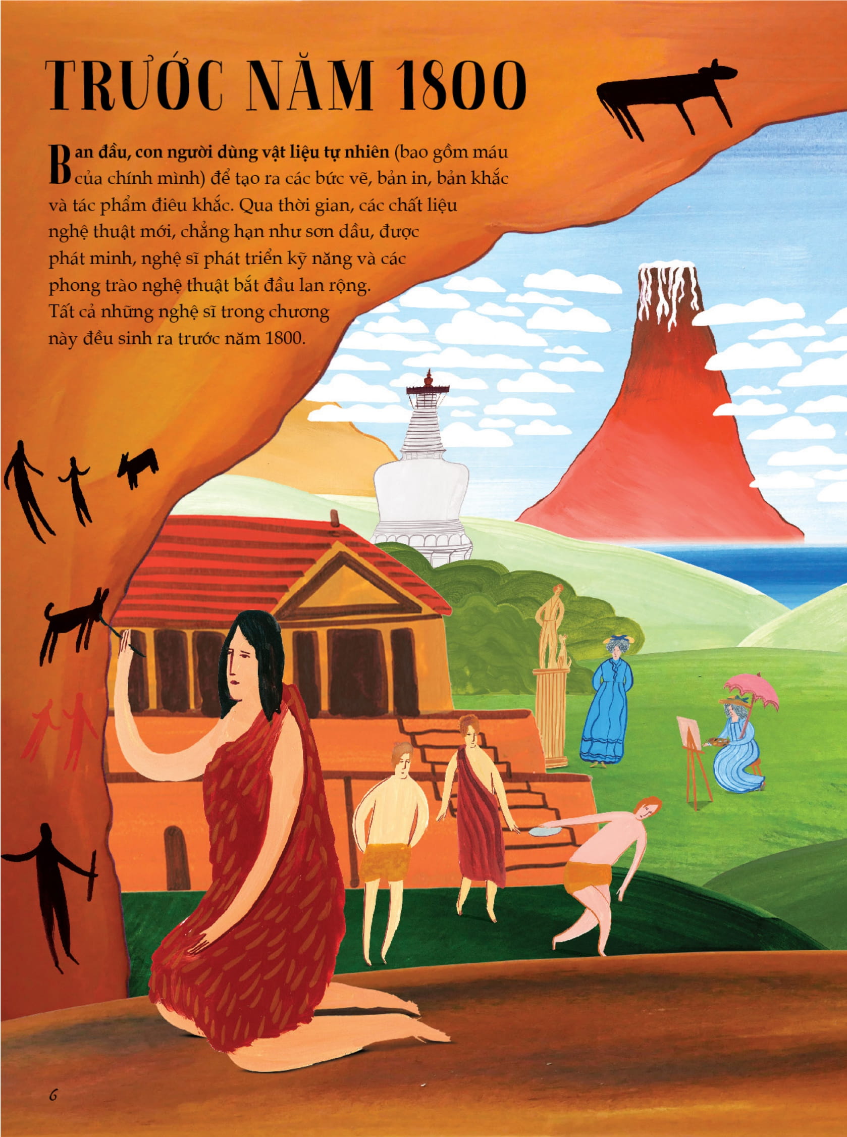 nghệ sĩ - những câu chuyện truyền cảm hứng về cuộc đời và tác phẩm của các nghệ sĩ - bìa cứng