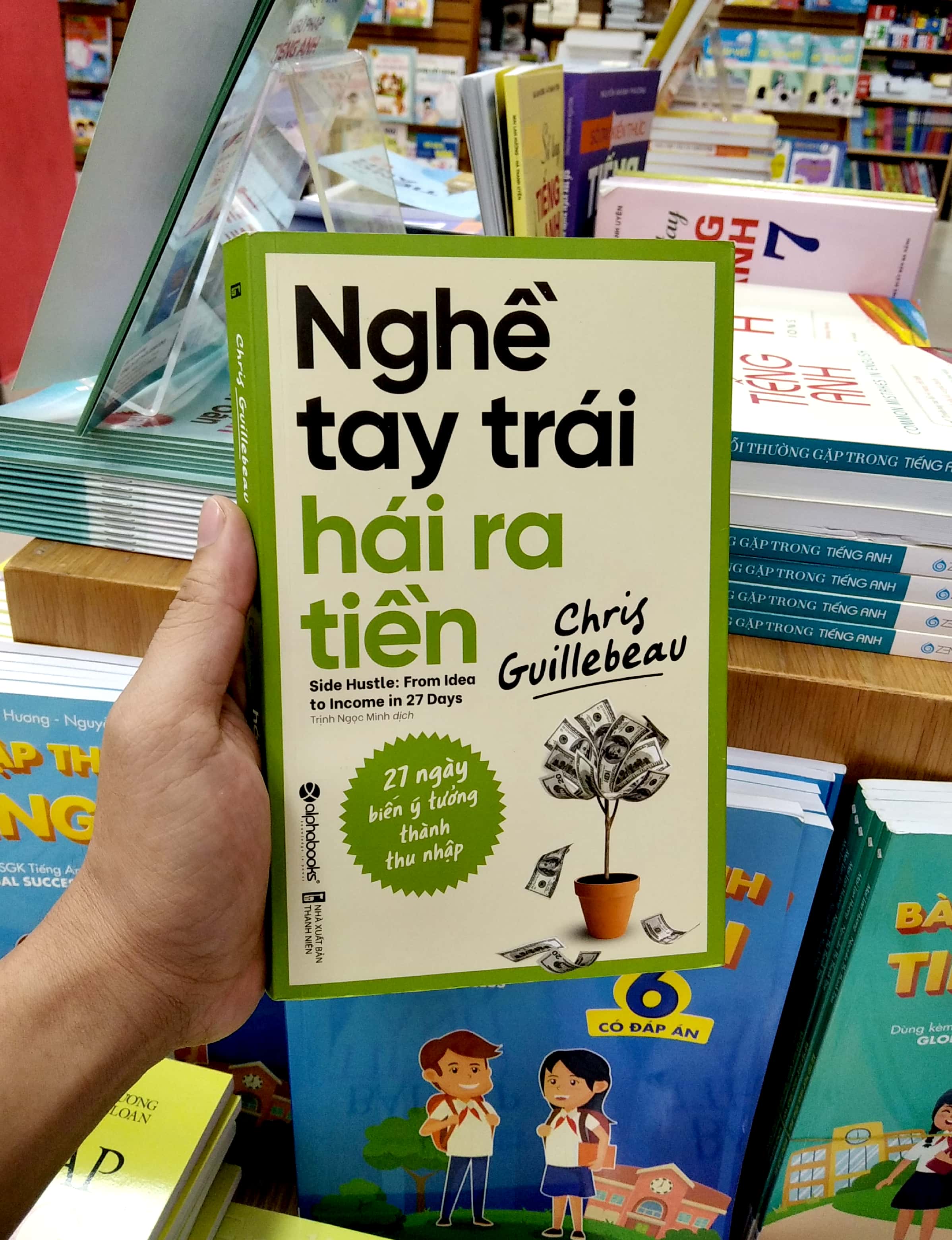 nghề tay trái hái ra tiền
