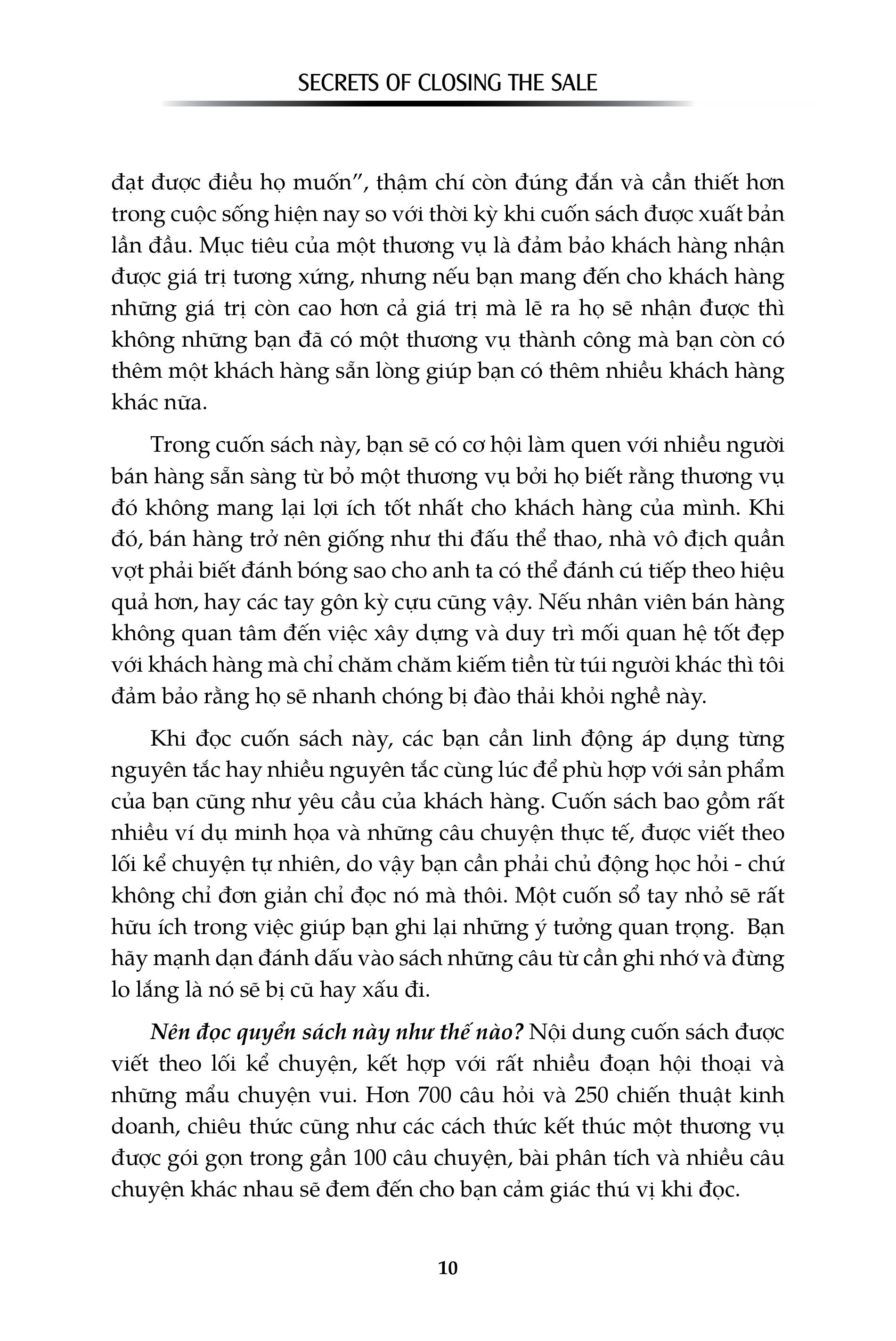 nghệ thuật bán hàng bậc cao - bí quyết chốt deal mọi thời đại (khổ lớn) (tái bản 2021)