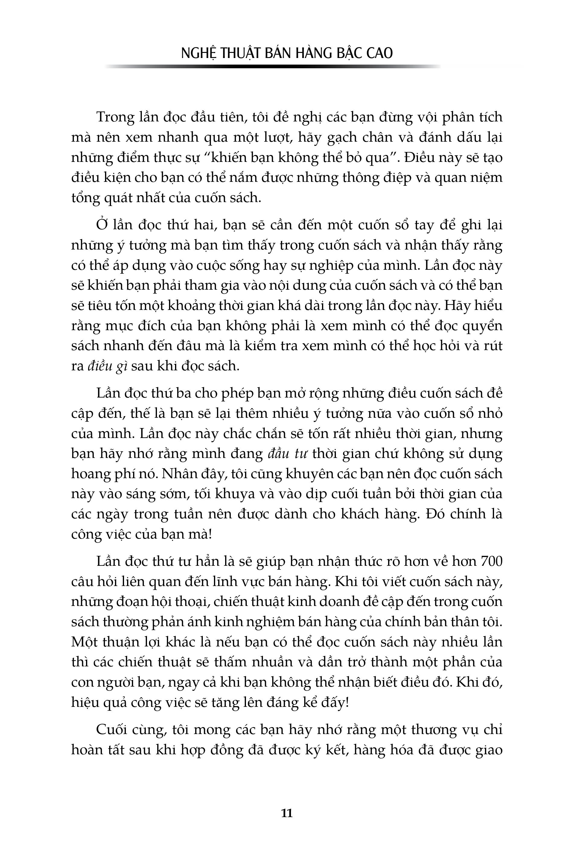 nghệ thuật bán hàng bậc cao - bí quyết chốt deal mọi thời đại (khổ lớn) (tái bản 2021)
