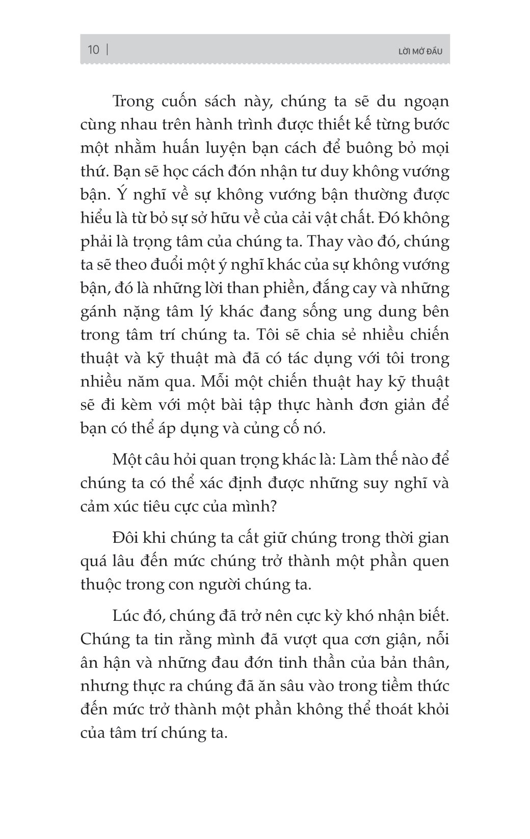 nghệ thuật buông bỏ - vượt qua tổn thương để đi đến bến bờ hạnh phúc