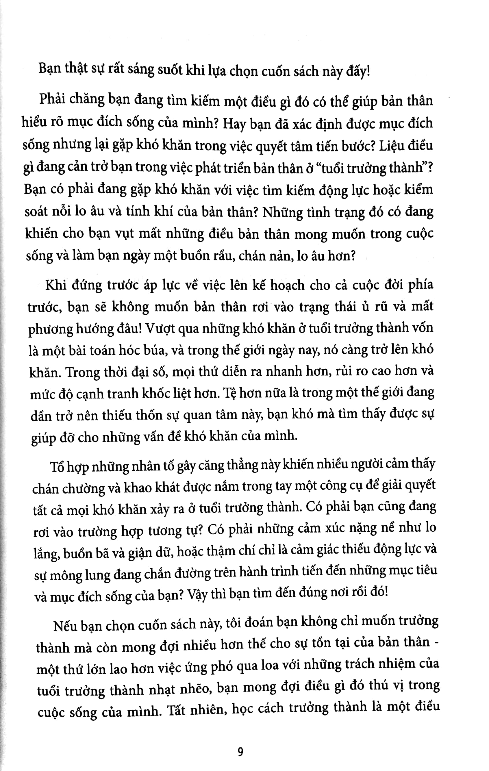 nghệ thuật cân bằng cảm xúc cho người trưởng thành