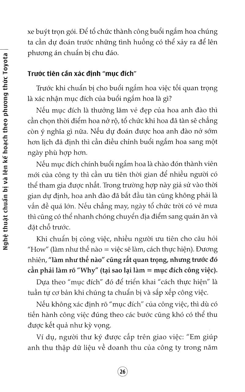 nghệ thuật chuẩn bị và lên kế hoạch theo phương thức toyota (tái bản 2022)