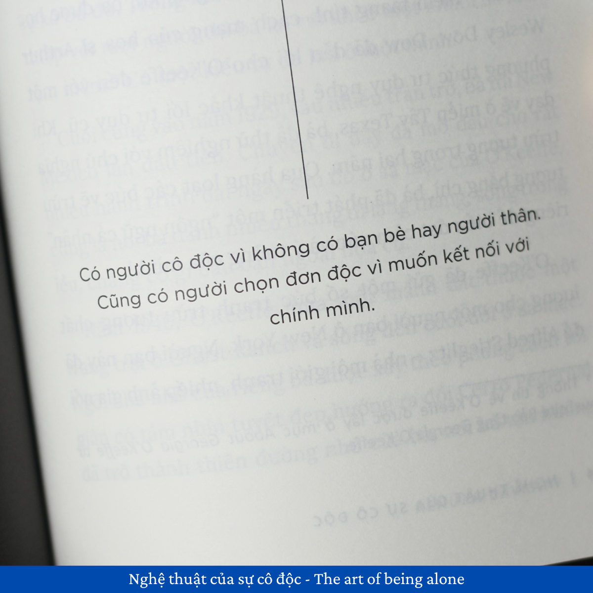Nghe Thuat Cua Su Co Doc - The Art Of Being Alone