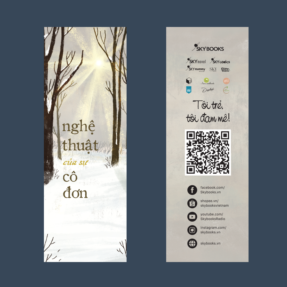 nghệ thuật của sự cô đơn - tặng kèm bookmark