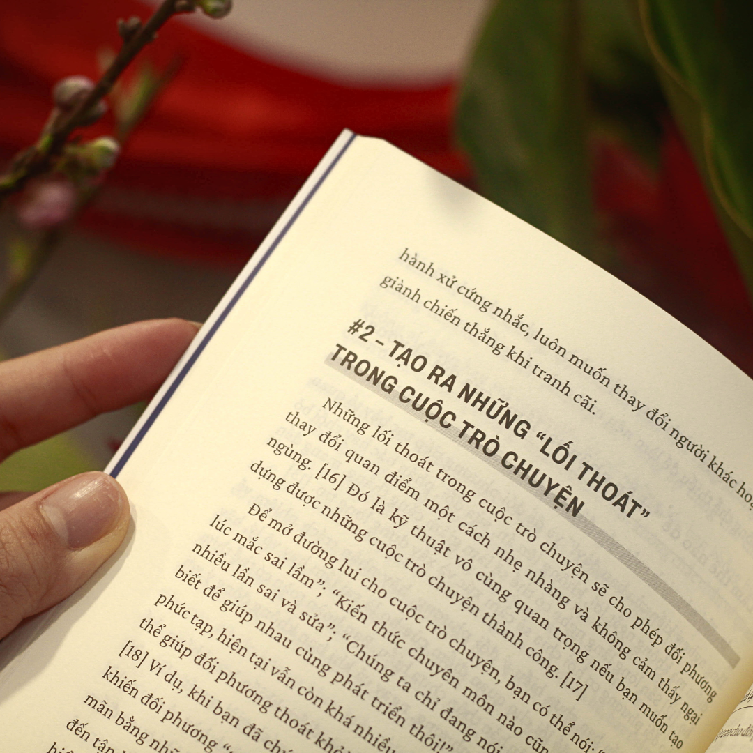 nghệ thuật đàm phán - chiến lược chinh phục những cuộc trò chuyện bất khả thi