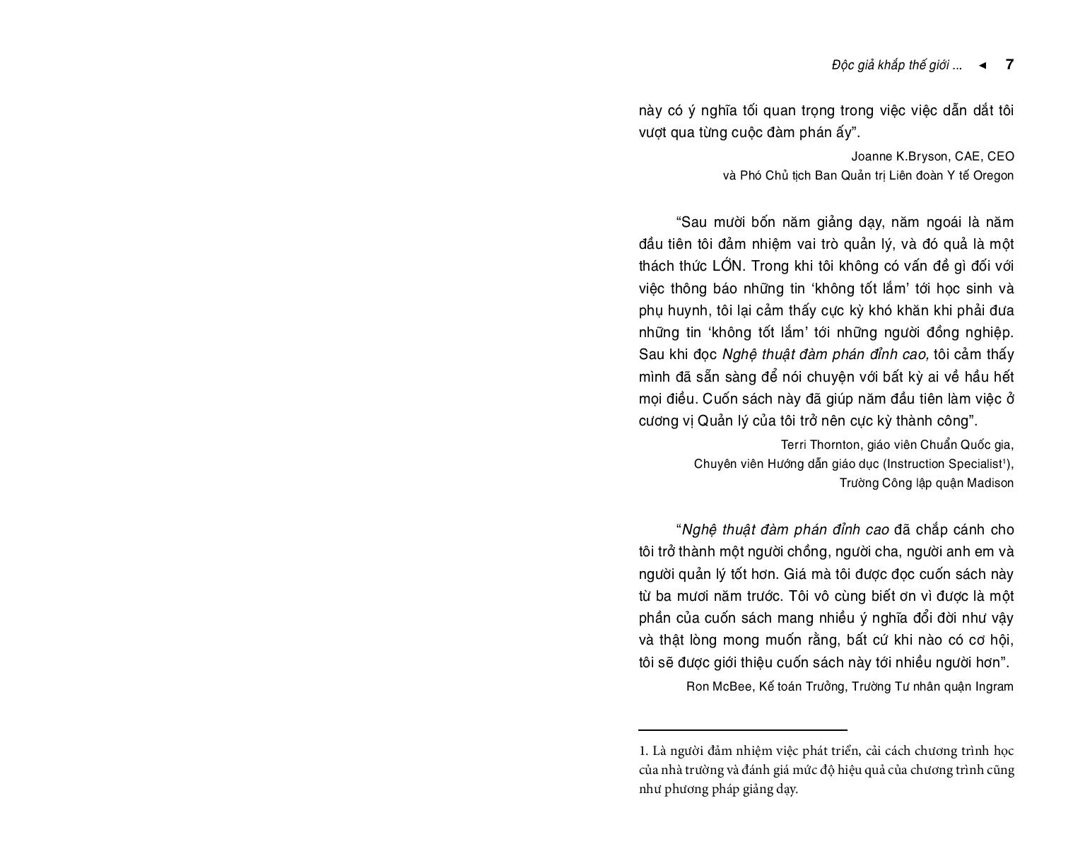 nghệ thuật đàm phán đỉnh cao