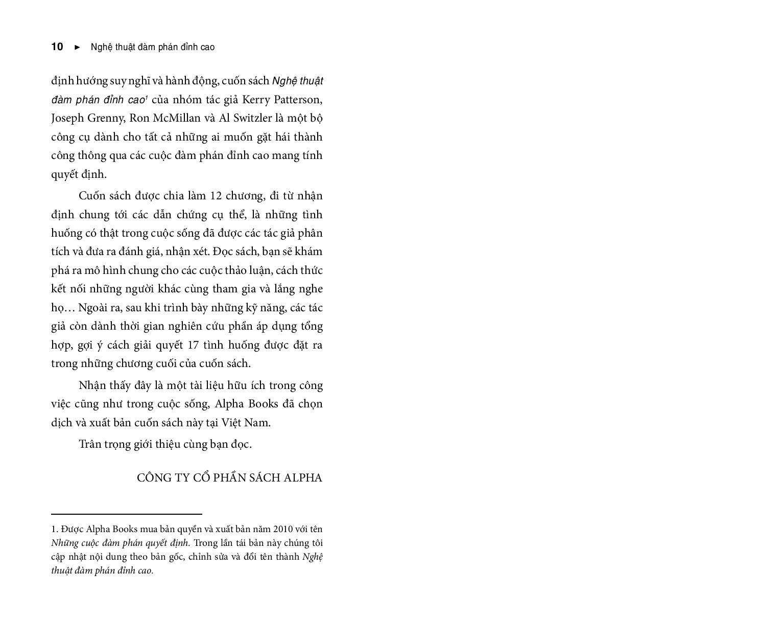 nghệ thuật đàm phán đỉnh cao