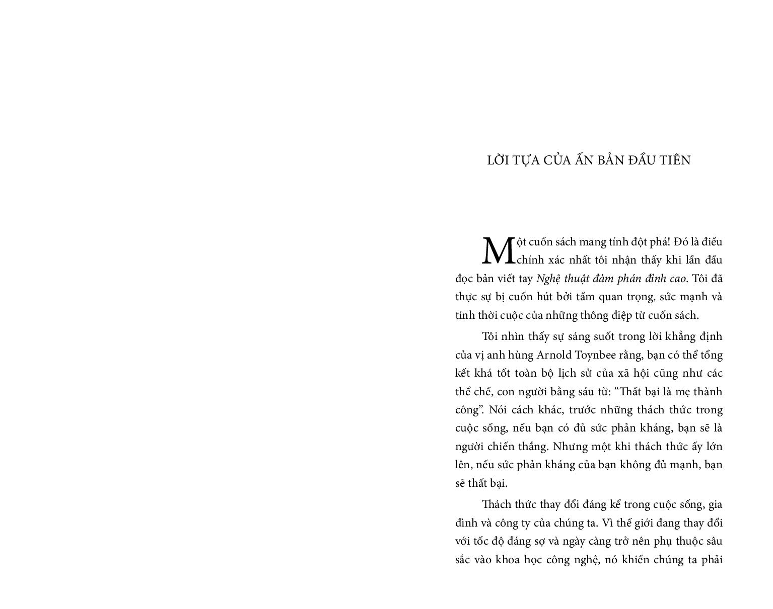 nghệ thuật đàm phán đỉnh cao