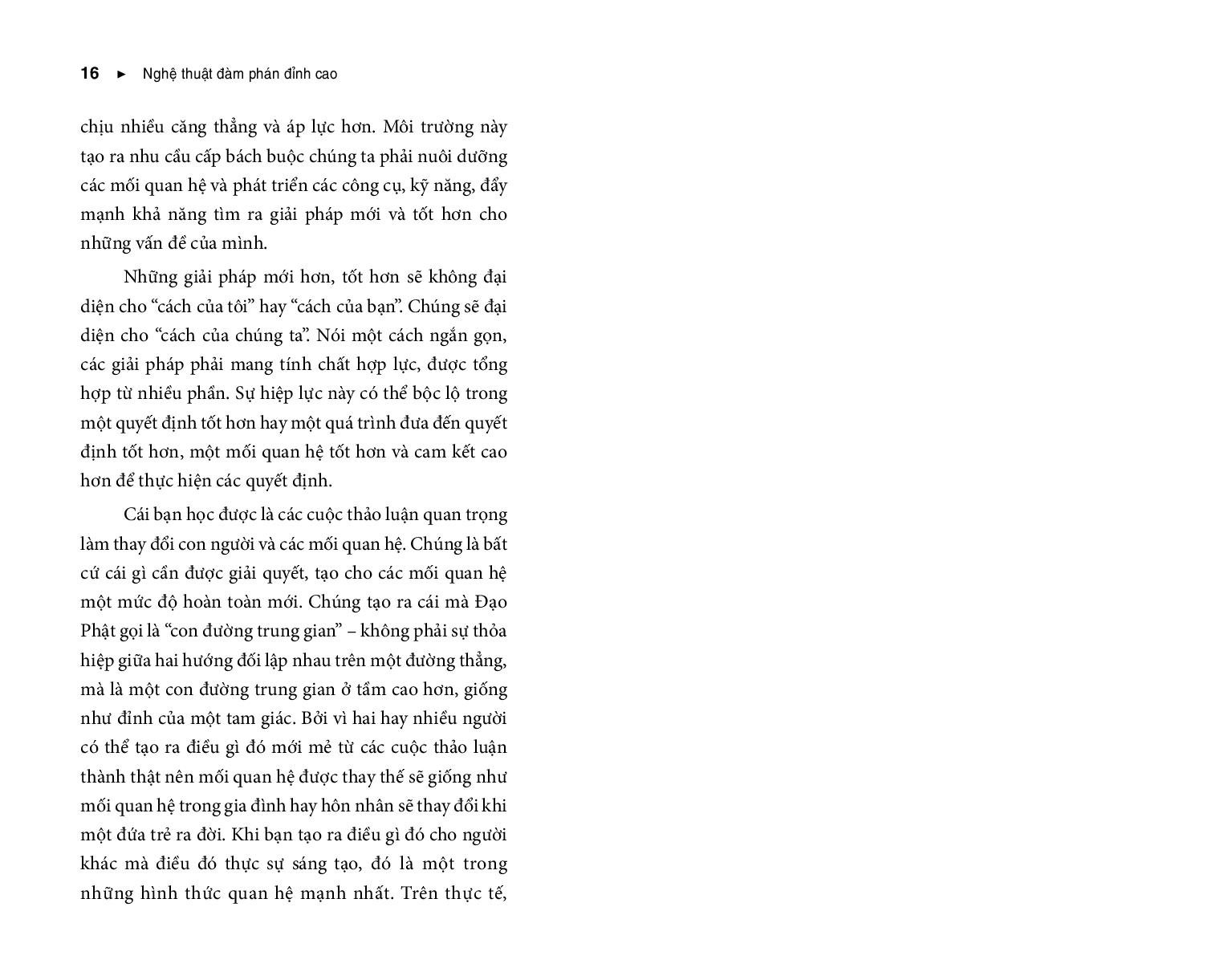 nghệ thuật đàm phán đỉnh cao