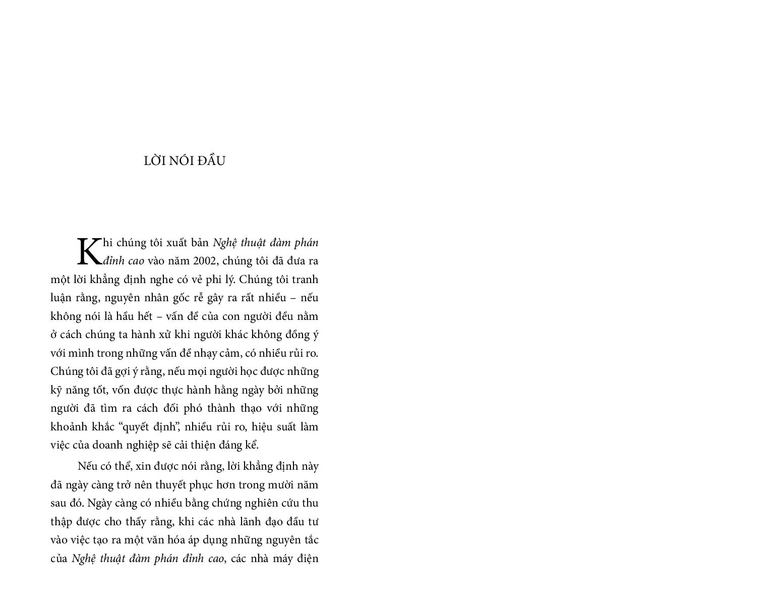 nghệ thuật đàm phán đỉnh cao