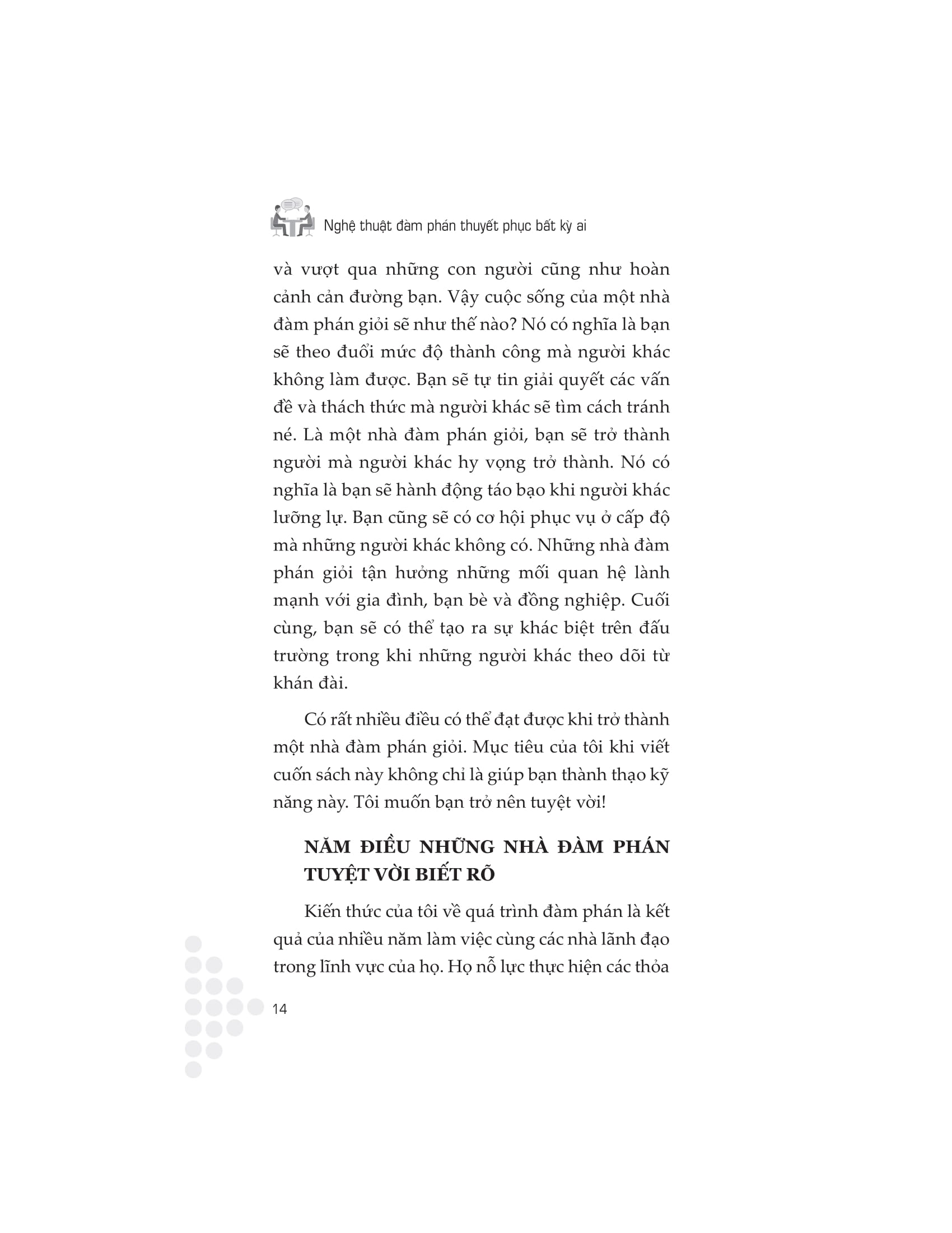 nghệ thuật đàm phán thuyết phục bất kỳ ai