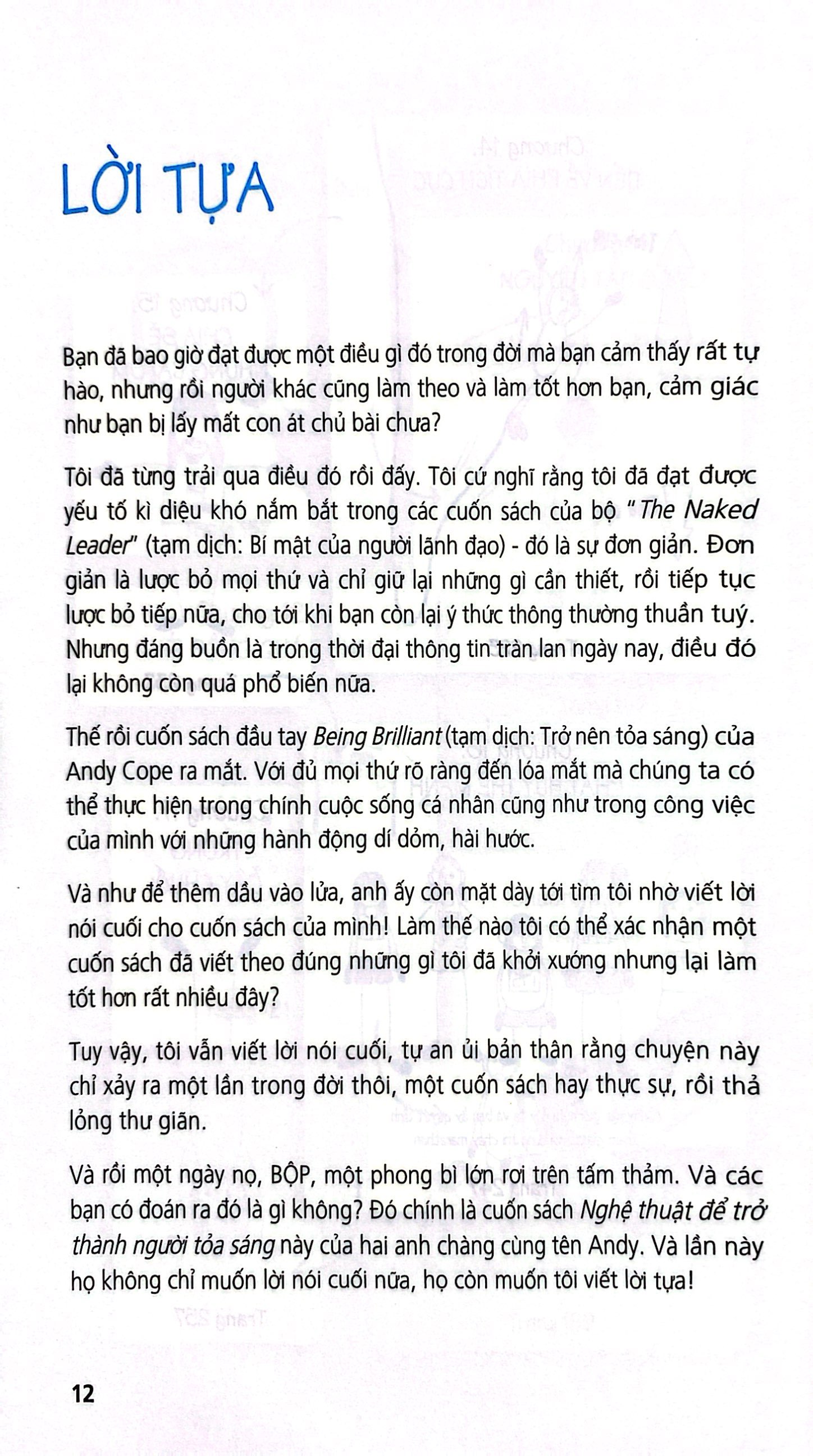 nghệ thuật để trở thành một người tỏa sáng