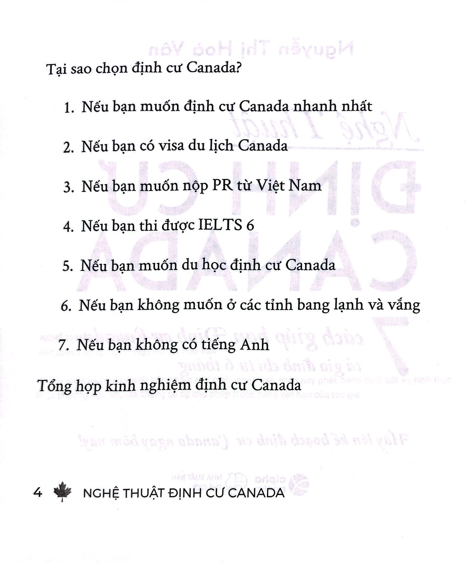 nghệ thuật định cư canada