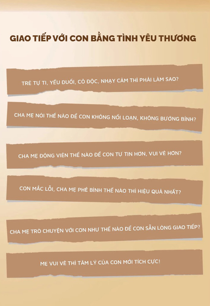 Nghệ Thuật Giao Tiếp Cho Cha Mẹ