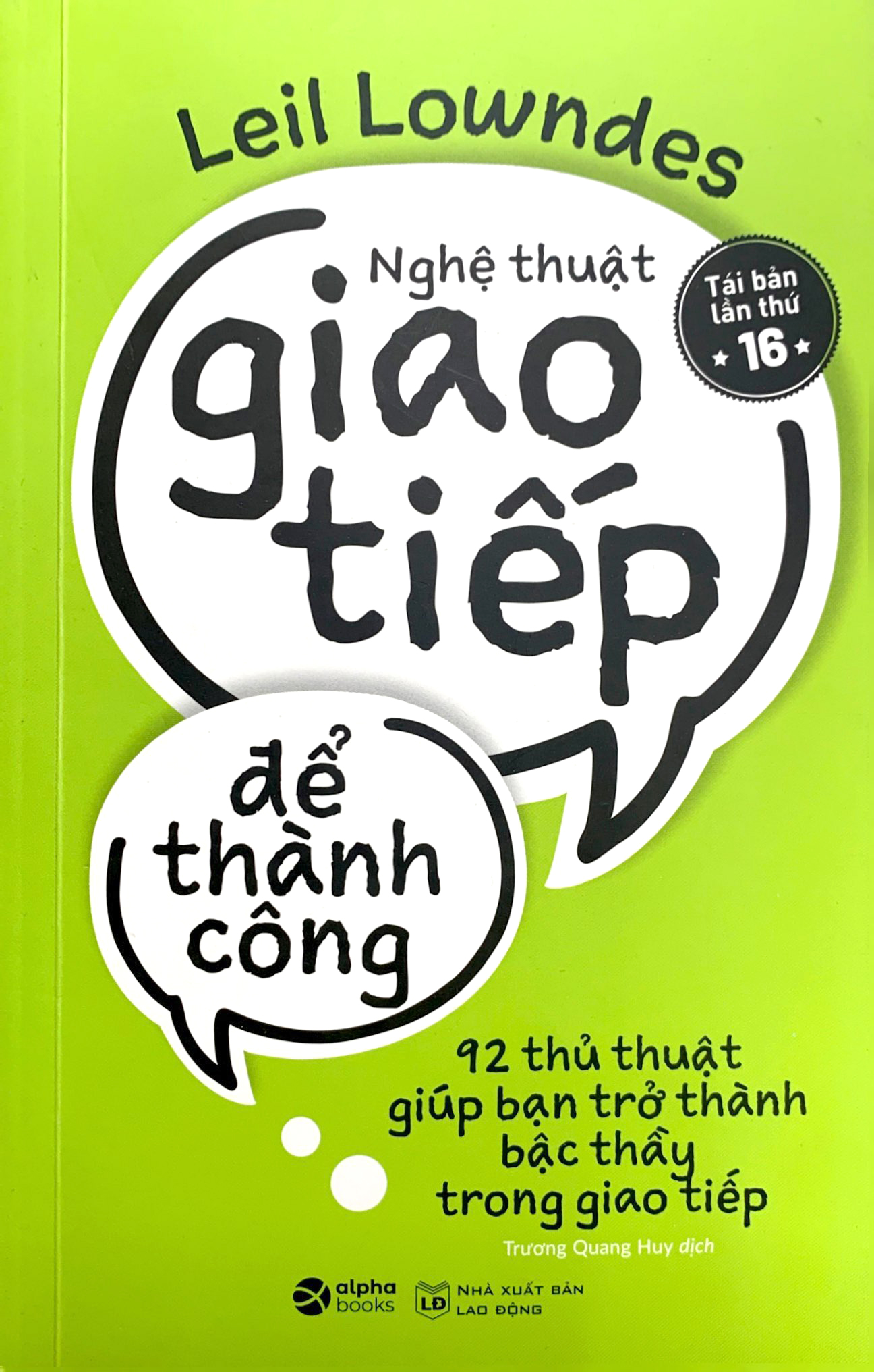 nghệ thuật giao tiếp để thành công (tái bản 2022)
