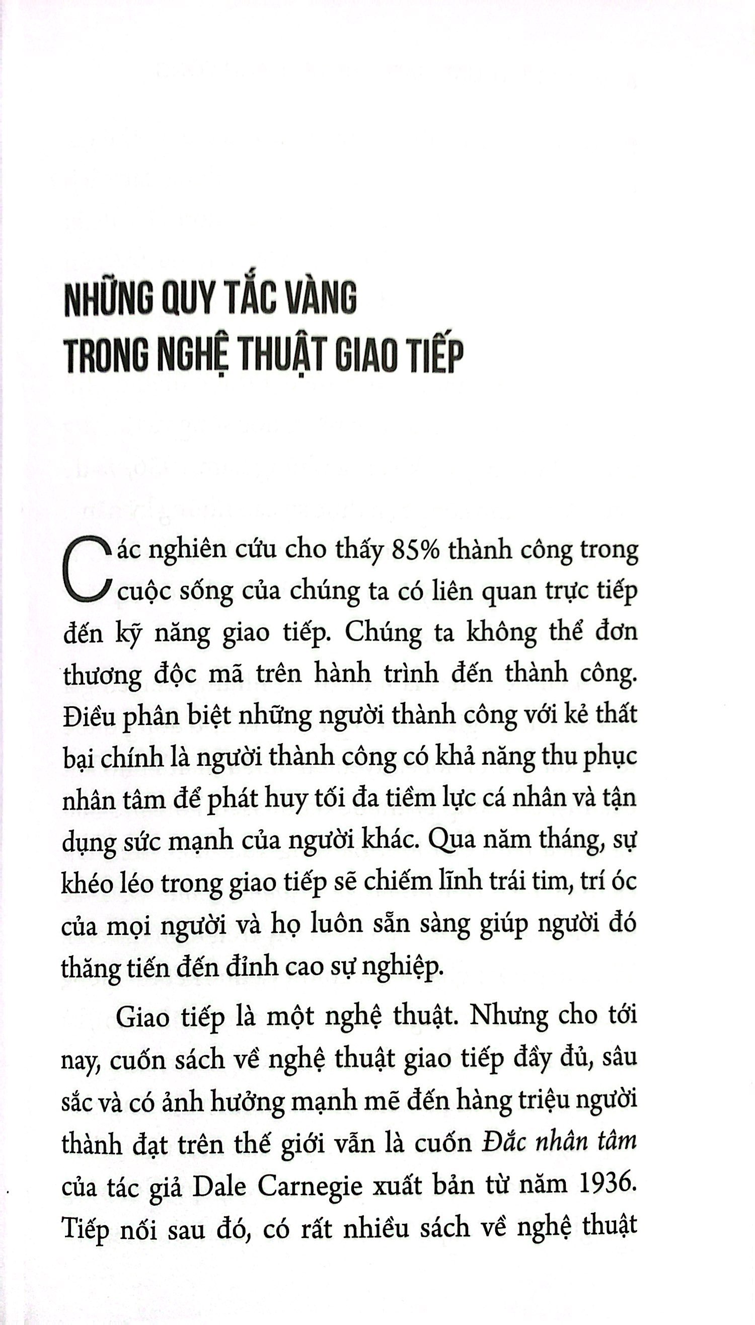 nghệ thuật giao tiếp để thành công (tái bản 2022)