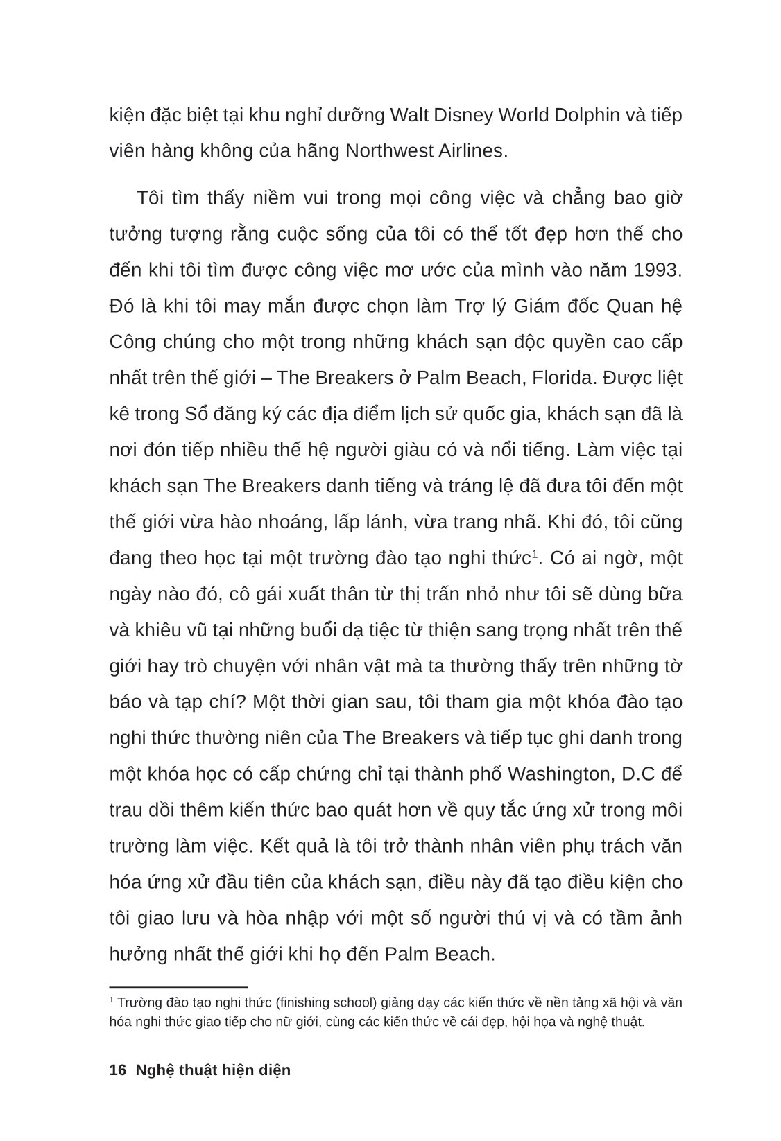 nghệ thuật hiện diện