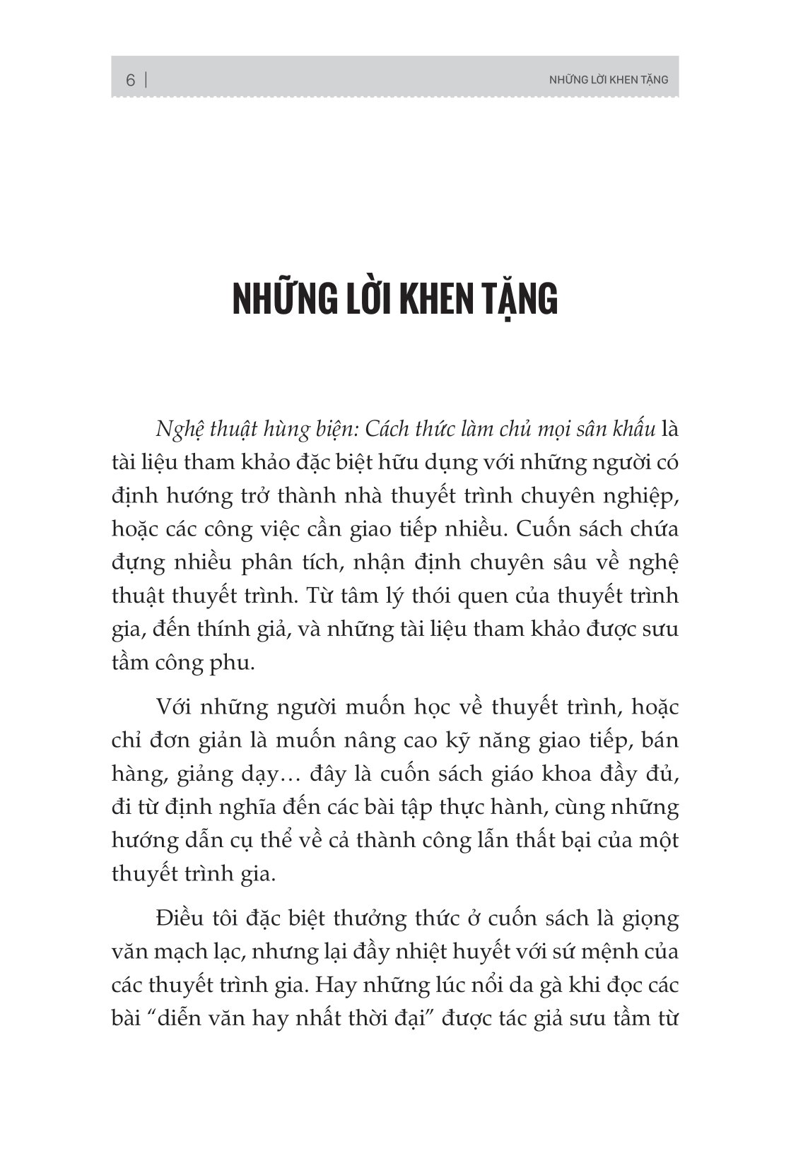 nghệ thuật hùng biện - cách thức làm chủ mọi sân khấu